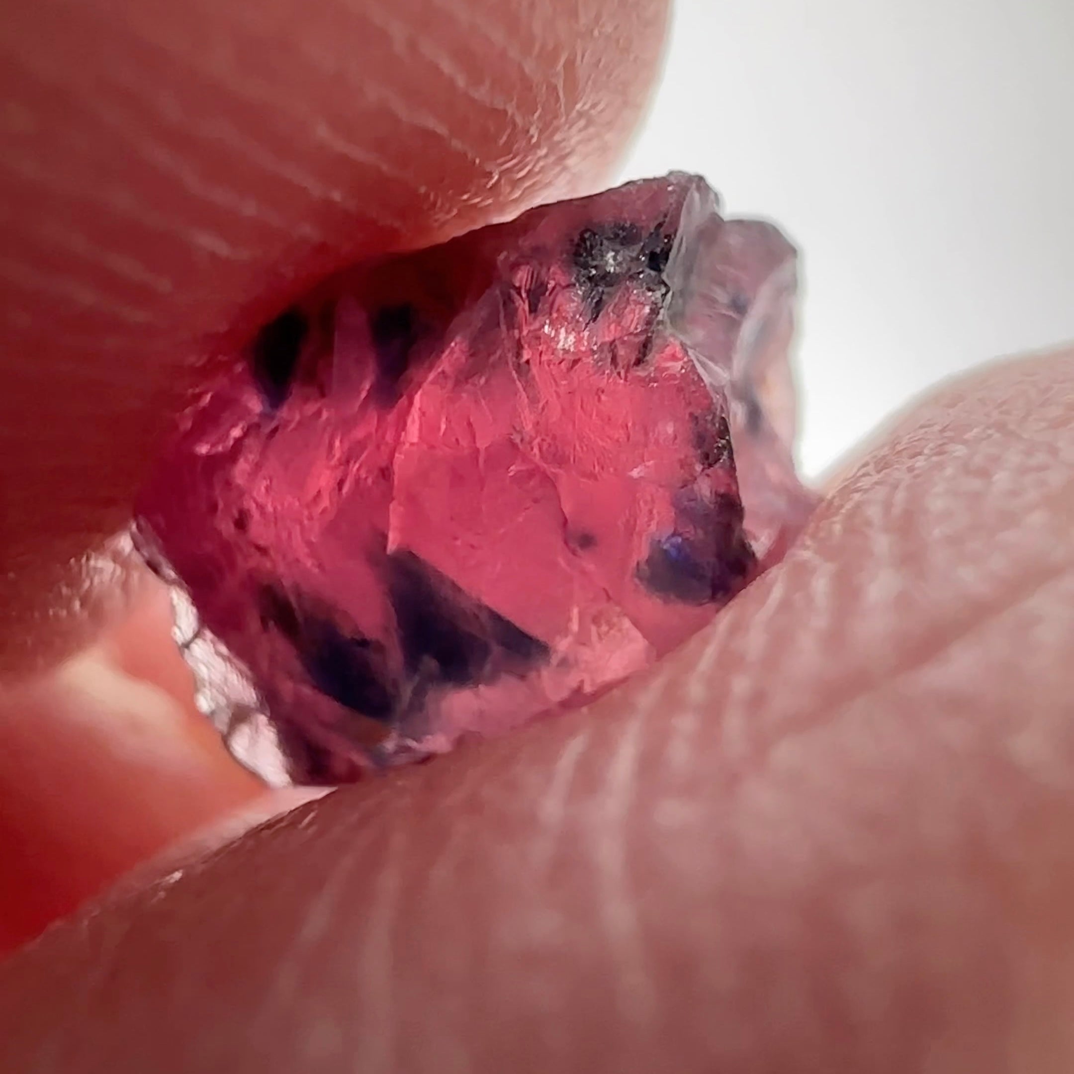 3.33ct Winza Sapphire Crystal, included stone, good for specimen, Tanzania, Untreated, Unheated