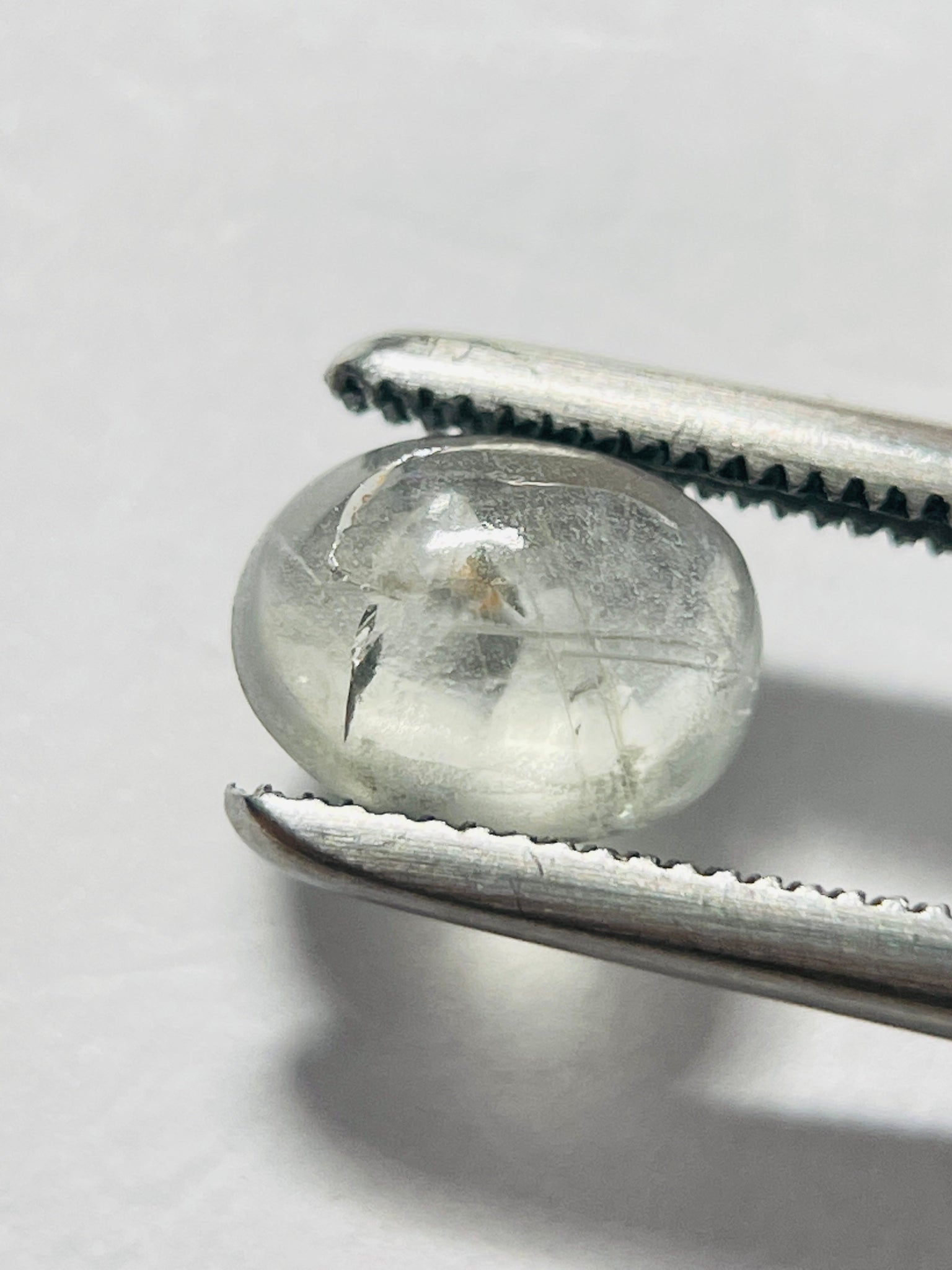 1.46Ct Umba Sapphire Cabochon. Tanzania Untreated Unheated.