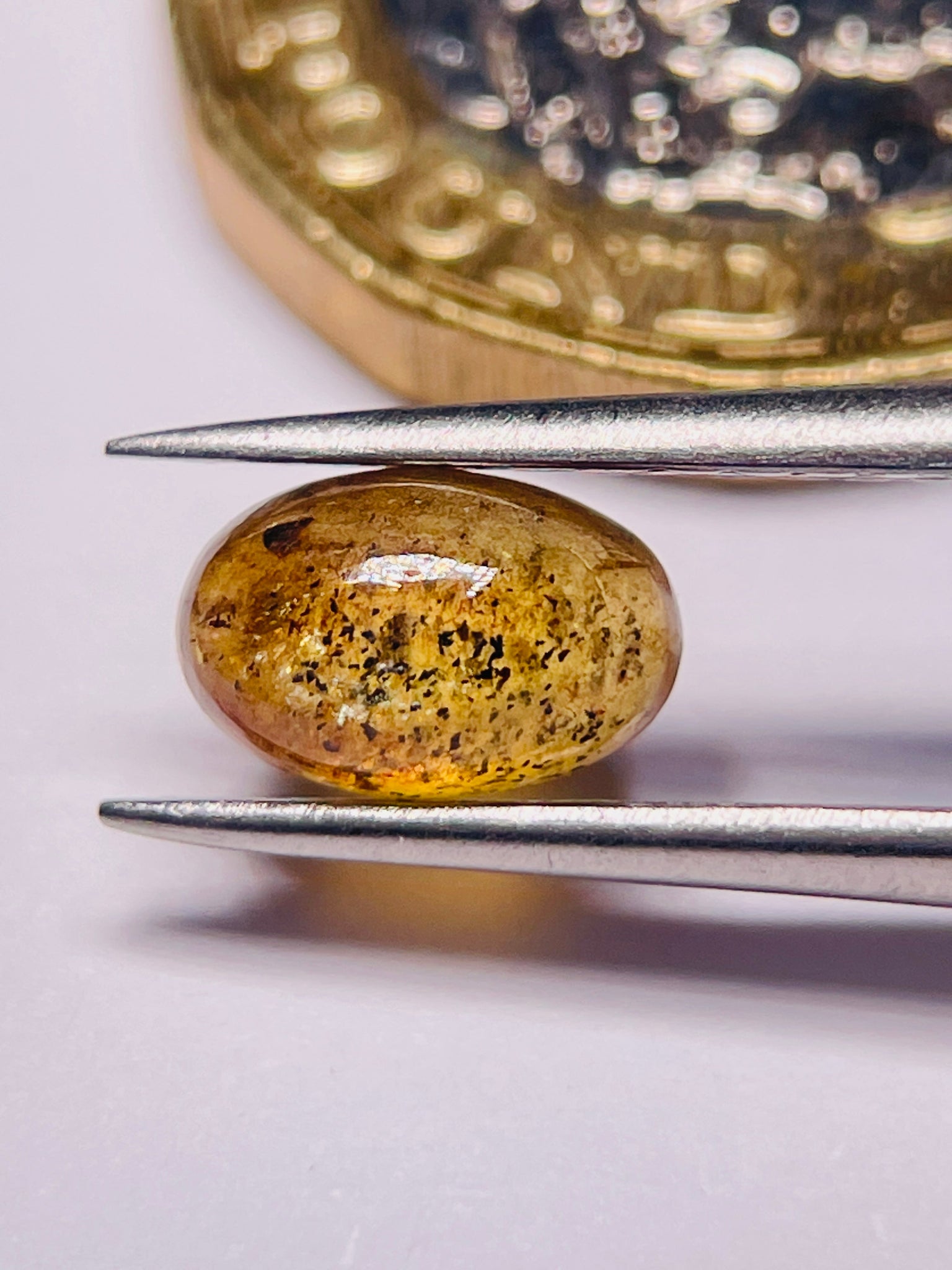 1.66Ct Sapphire Cabochon Umba Valley Tanzania. Untreated Unheated