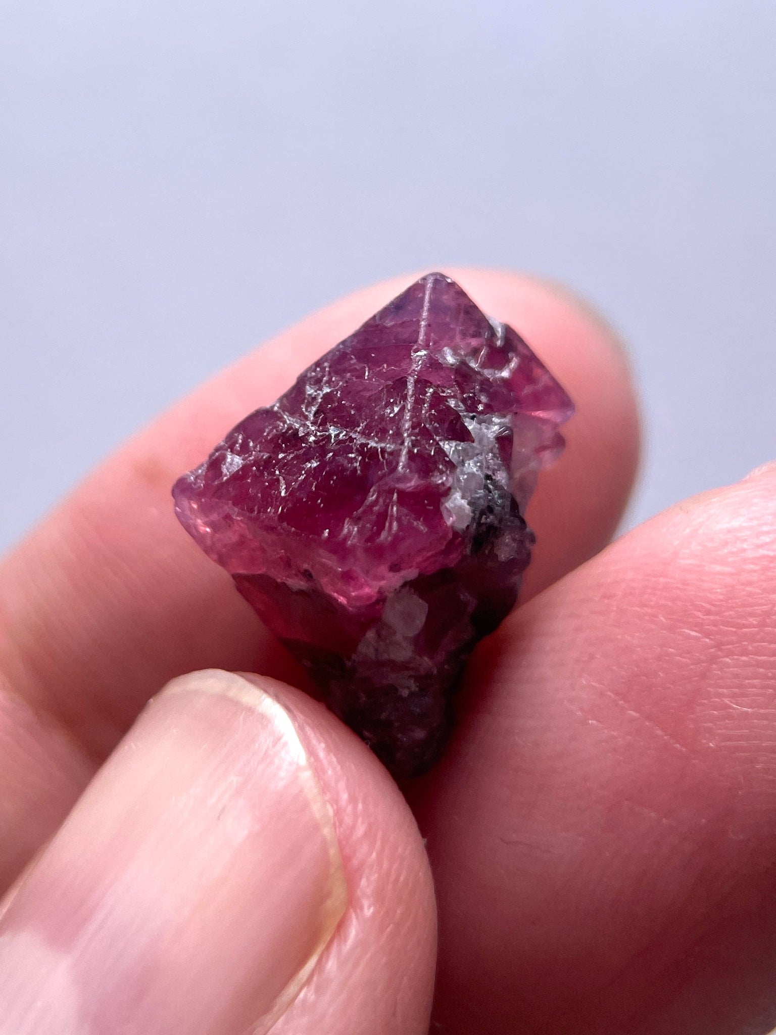 16.06Ct Mahenge Spinel Crystal Tanzania. Untreated Unheated