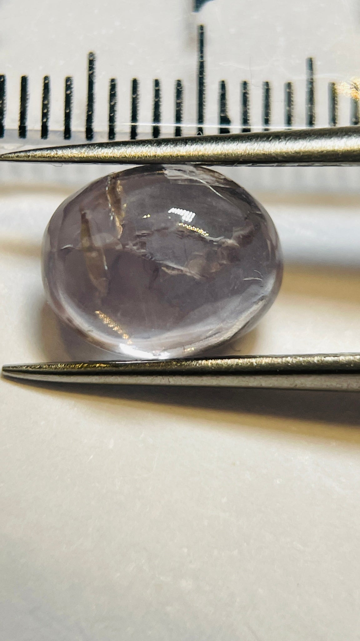 5.20Ct Colour Change / Shift Sapphire Cabochon Umba Valley Tanzania. Untreated Unheated.