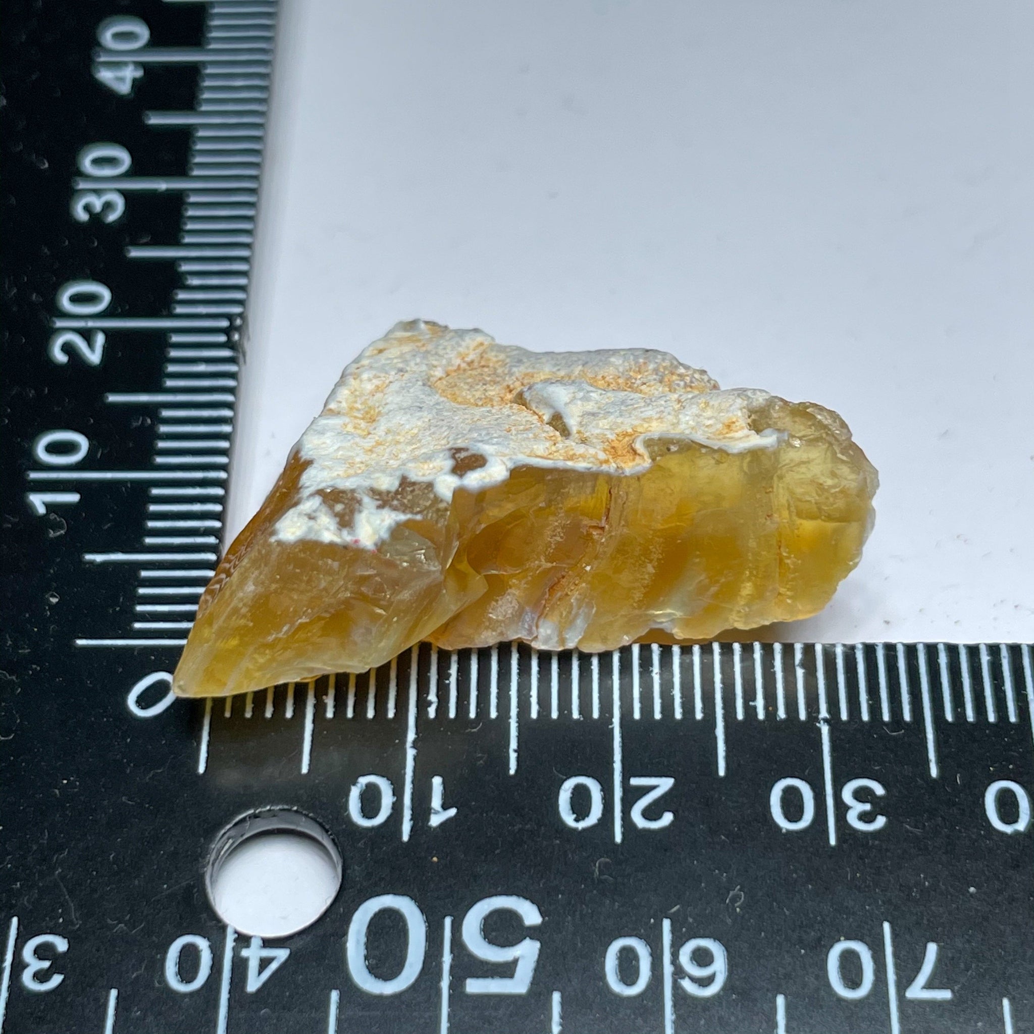 37.04Ct Opal Tanzania Untreated Unheated From A 1999 Deposit Chatoyant (Cats-Eye Effect)