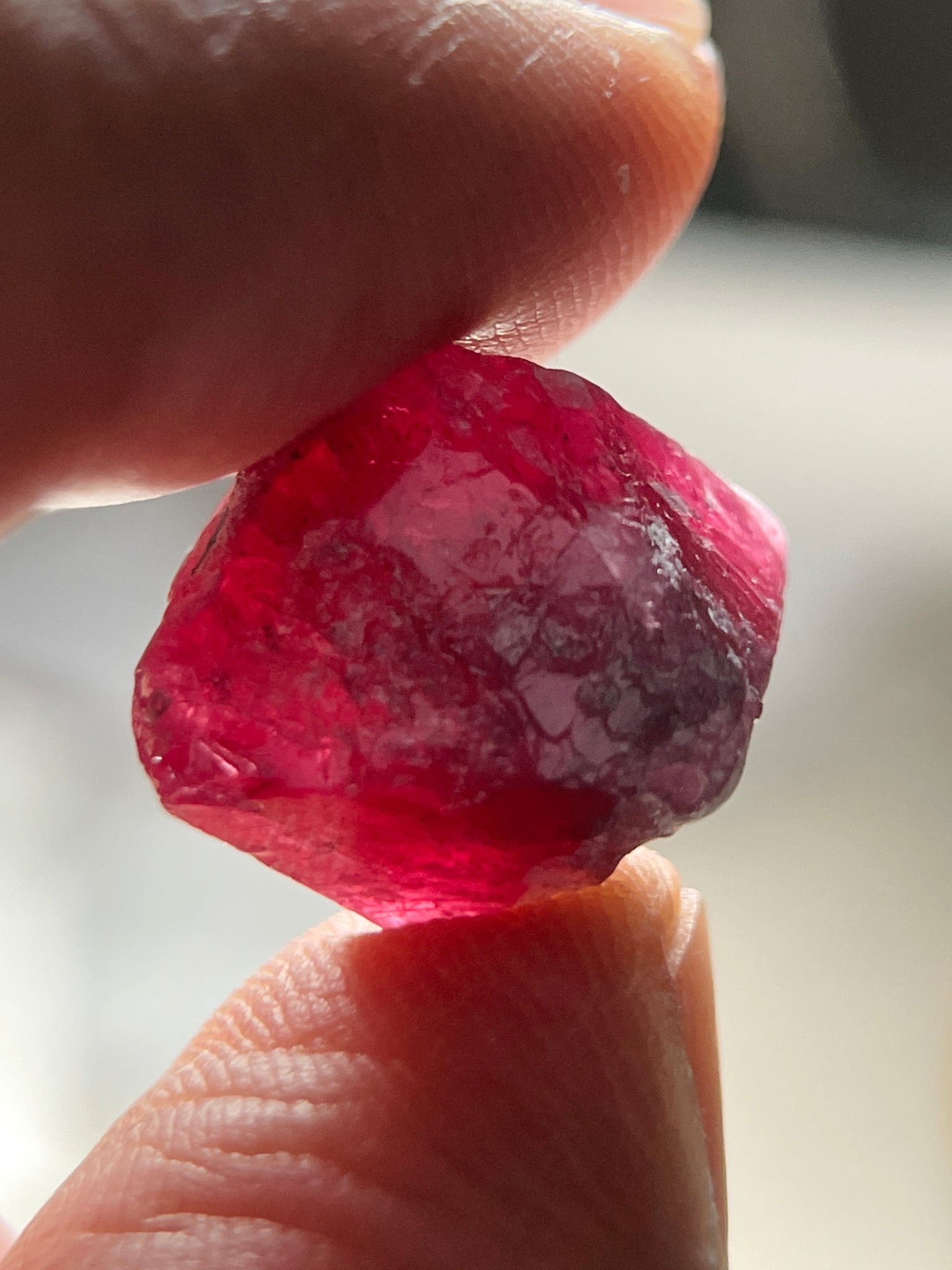 18.42Ct Mahenge Spinel Crystal Tanzania. Untreated Unheated