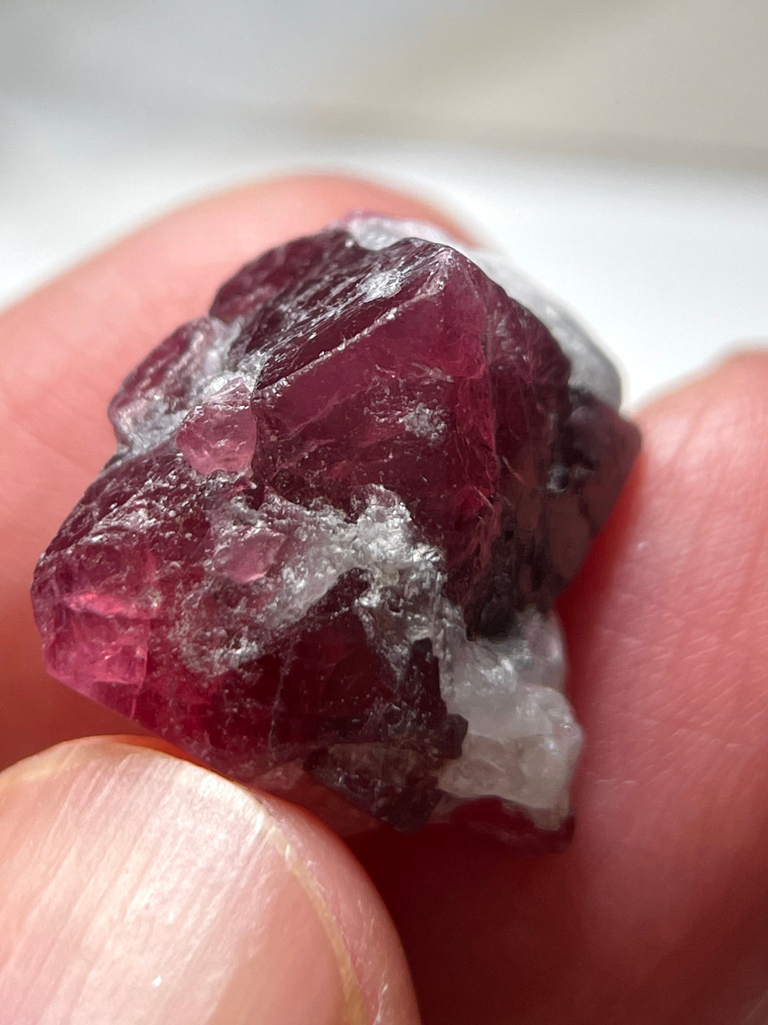 29.92Ct Mahenge Spinel Crystal Tanzania. Untreated Unheated