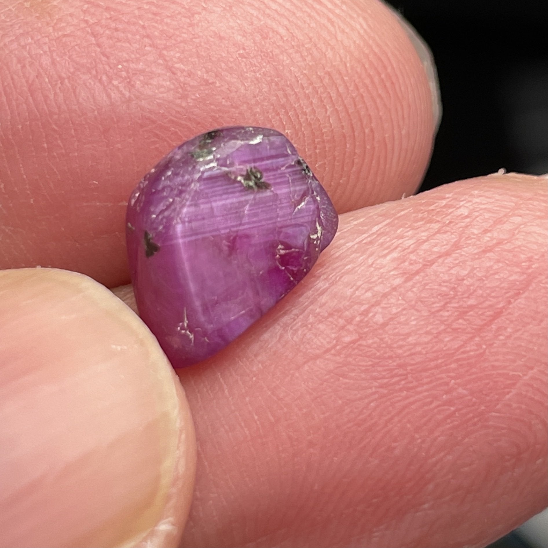 3.99Ct Winza Ruby Freeform Cab Tanzania Untreated Unheated