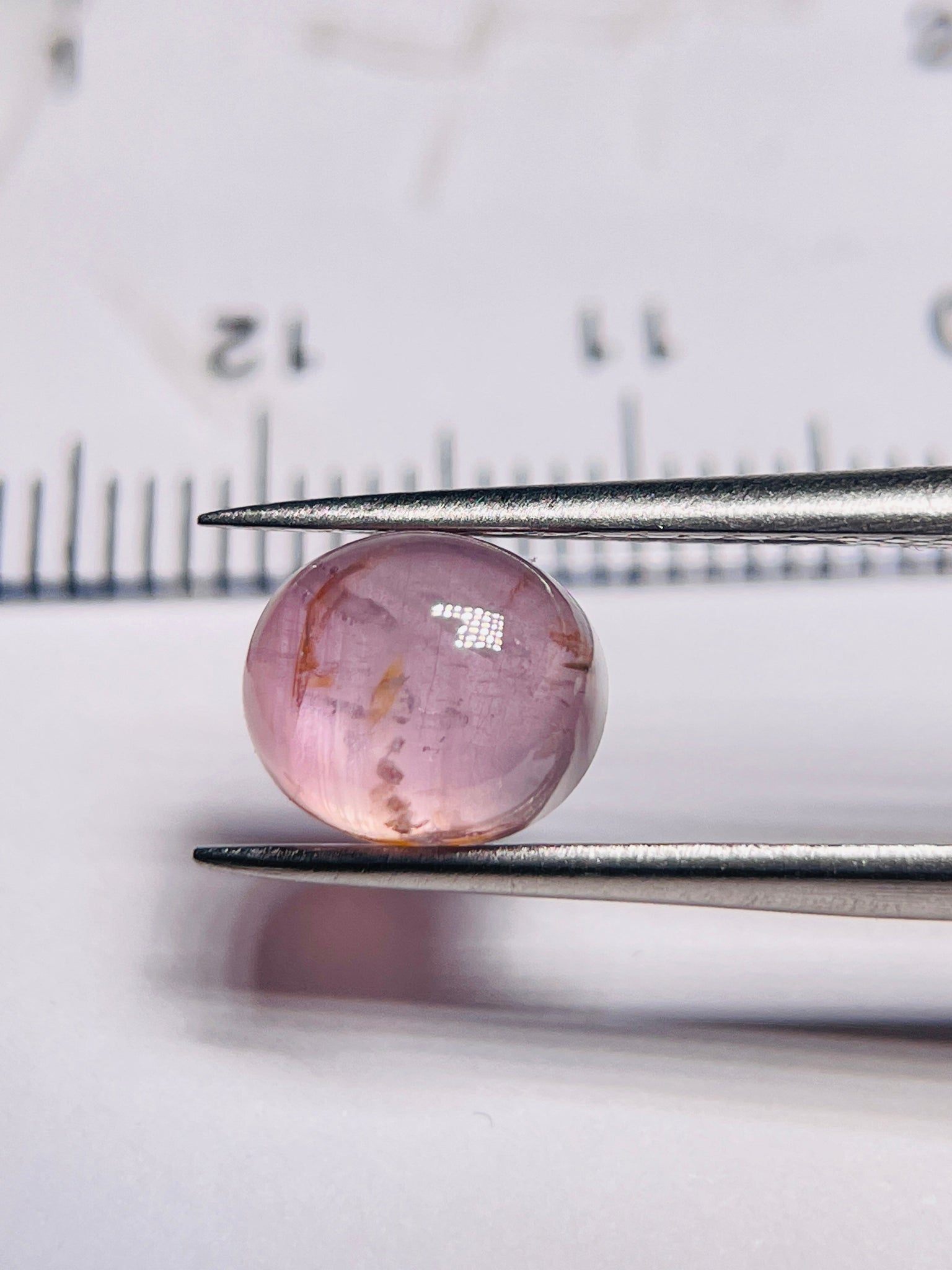 3.63Ct Sapphire Tanzania. Untreated Unheated. Seems To Have A Moving Spot/star