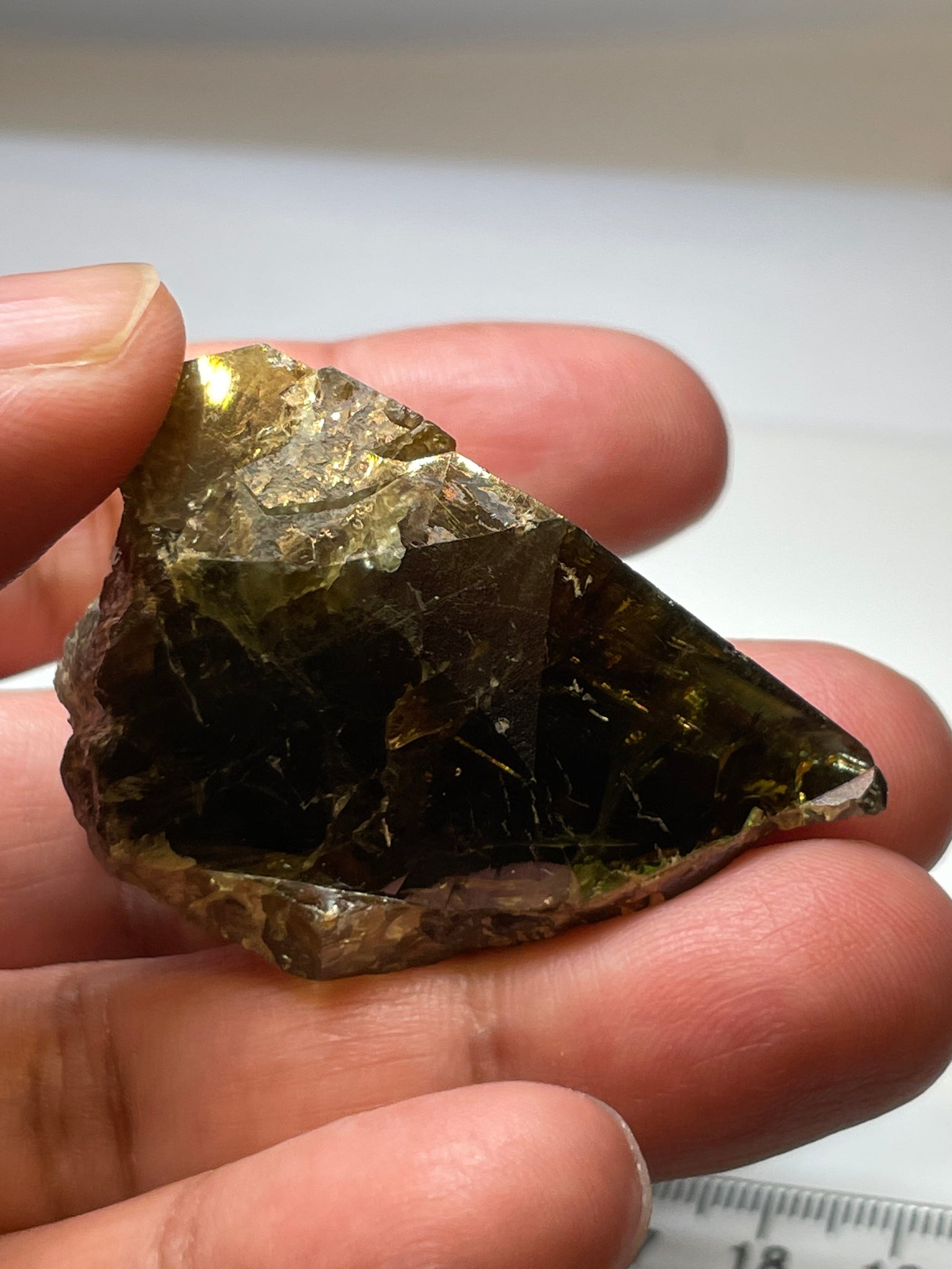 241.59Ct / 43.31Gm Tanzanian Sphene Crystal Untreated Unheated. Very High End Ultra Rare