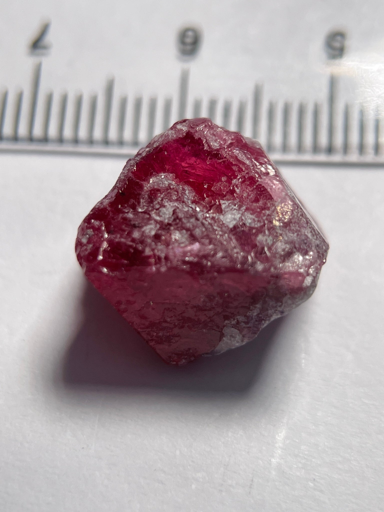 18.42Ct Mahenge Spinel Crystal Tanzania. Untreated Unheated
