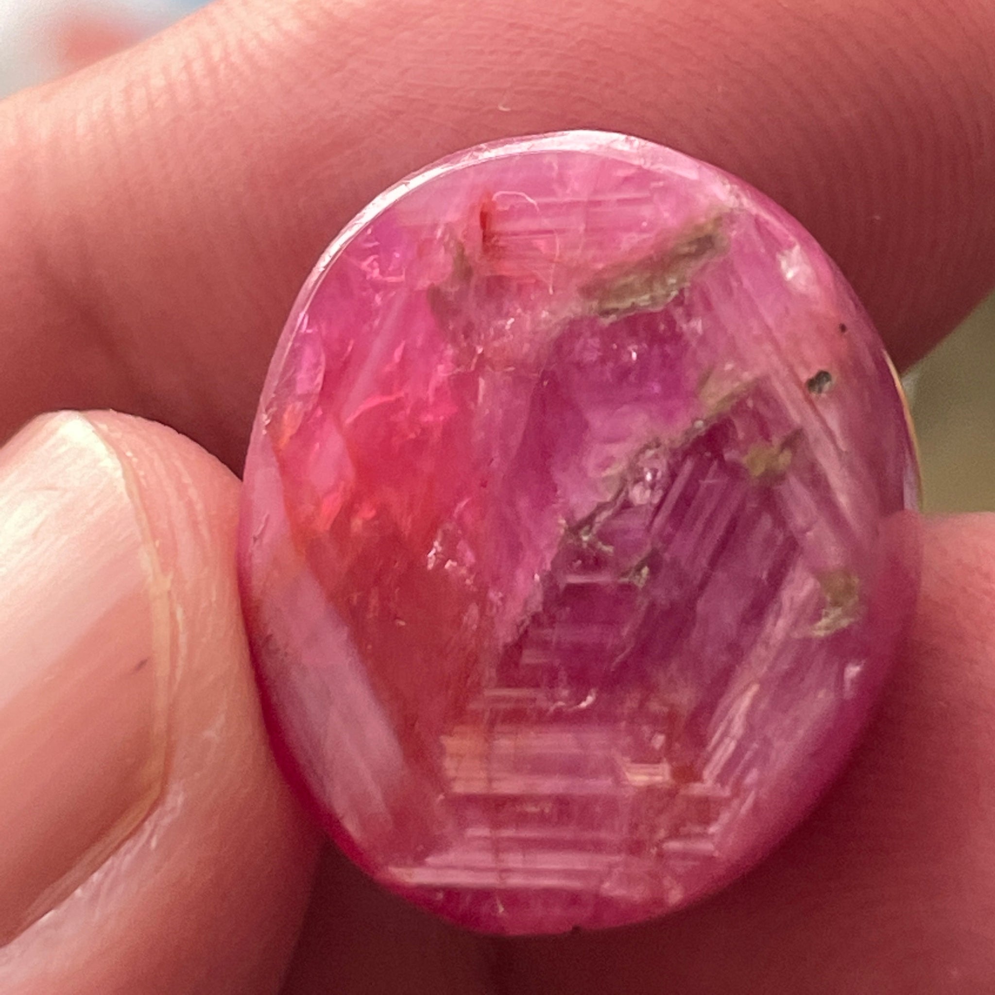 38.86Ct Ruby Untreated Unheated From A Special Location In Kenya Called Lake Turkana. Beautiful