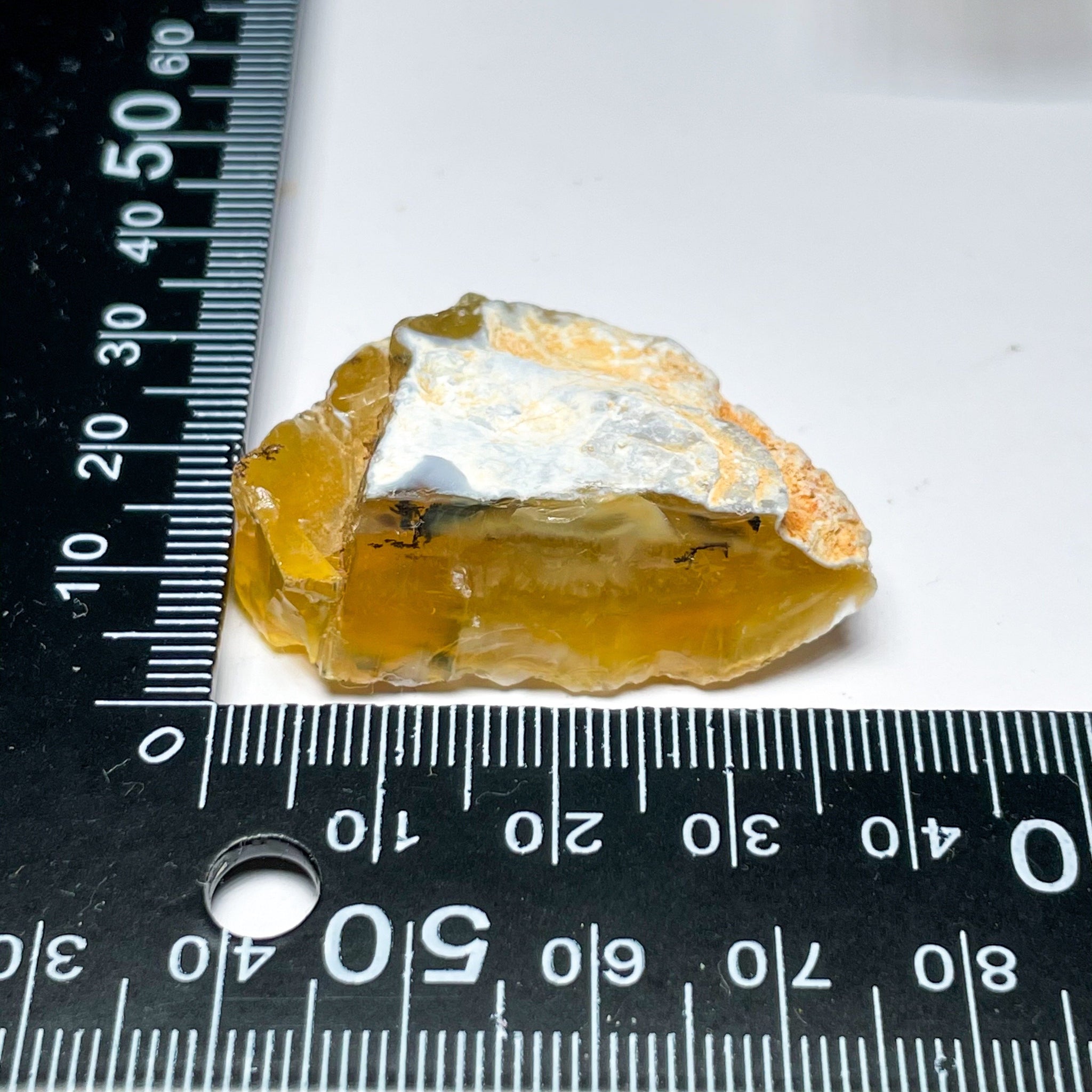 78.02Ct Opal Tanzania Untreated Unheated From A 1999 Deposit Chatoyant (Cats-Eye Effect)