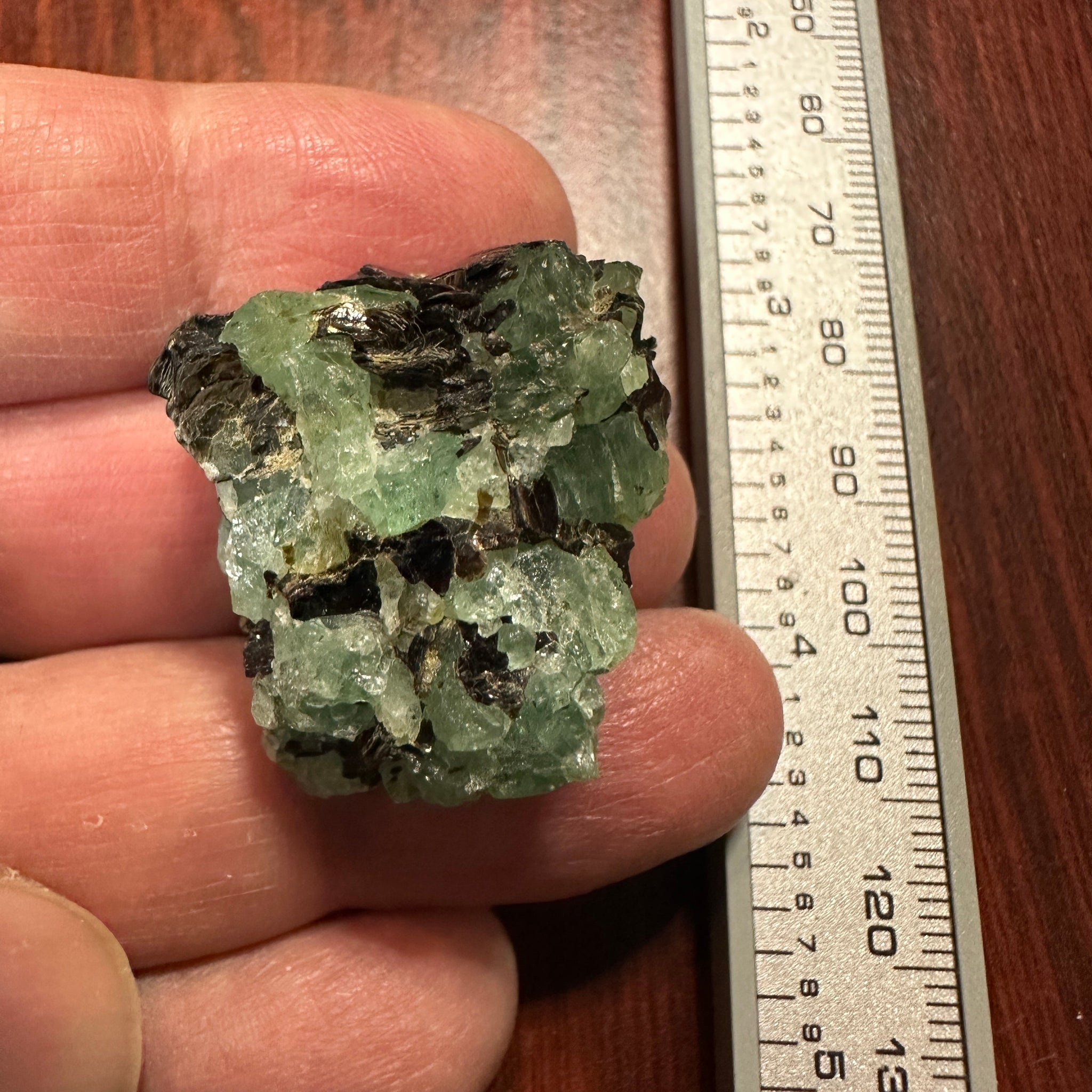 13.10Gm Emerald Crystal Tanzania Untreated Unheated