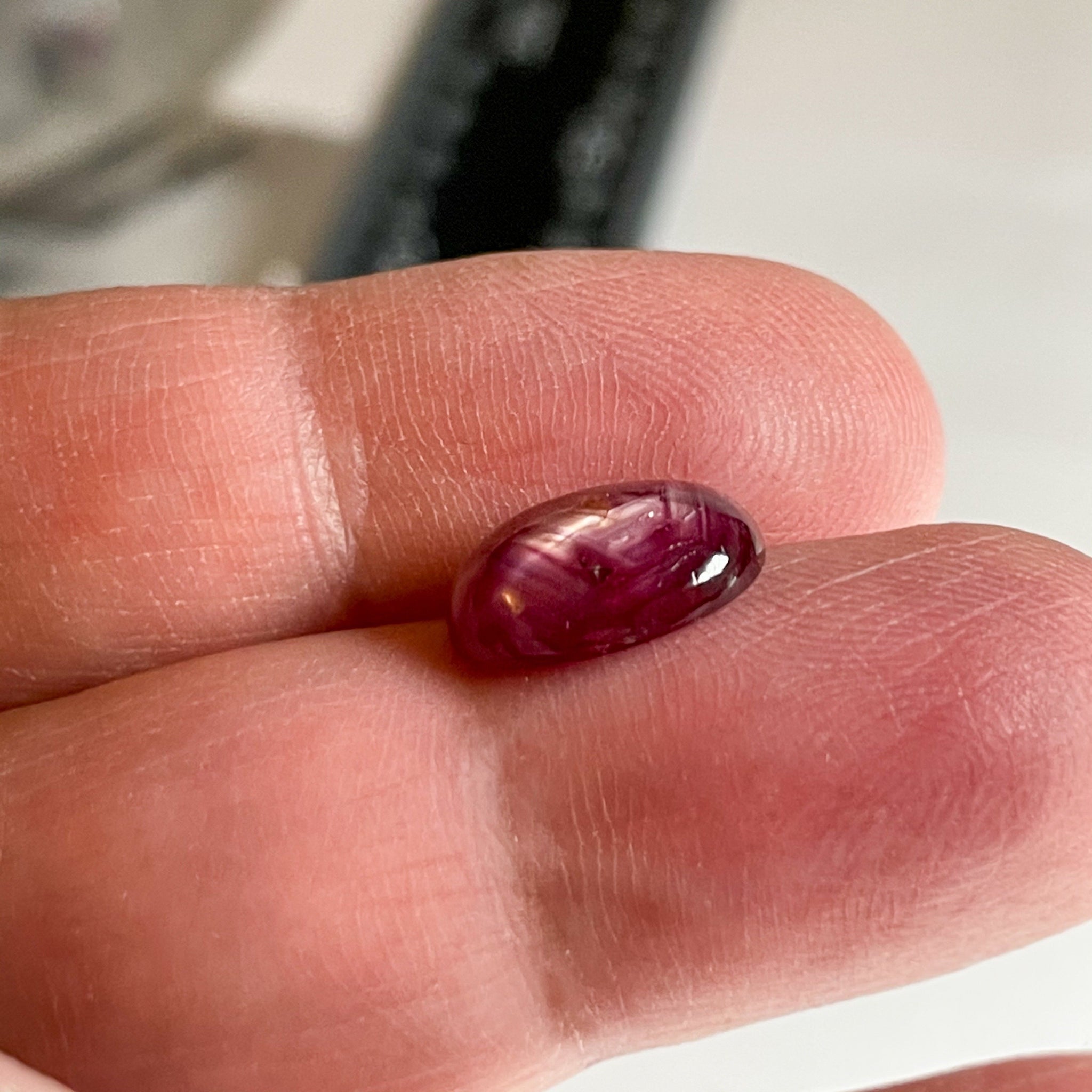 5.85Ct Winza Sapphire Cabochon Cut Tanzania Unheated Untreated