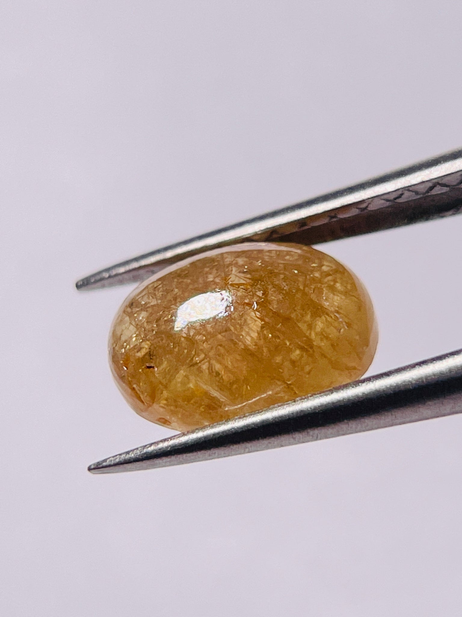 2.89Ct Sapphire Cabochon Umba Valley Tanzania. Untreated Unheated