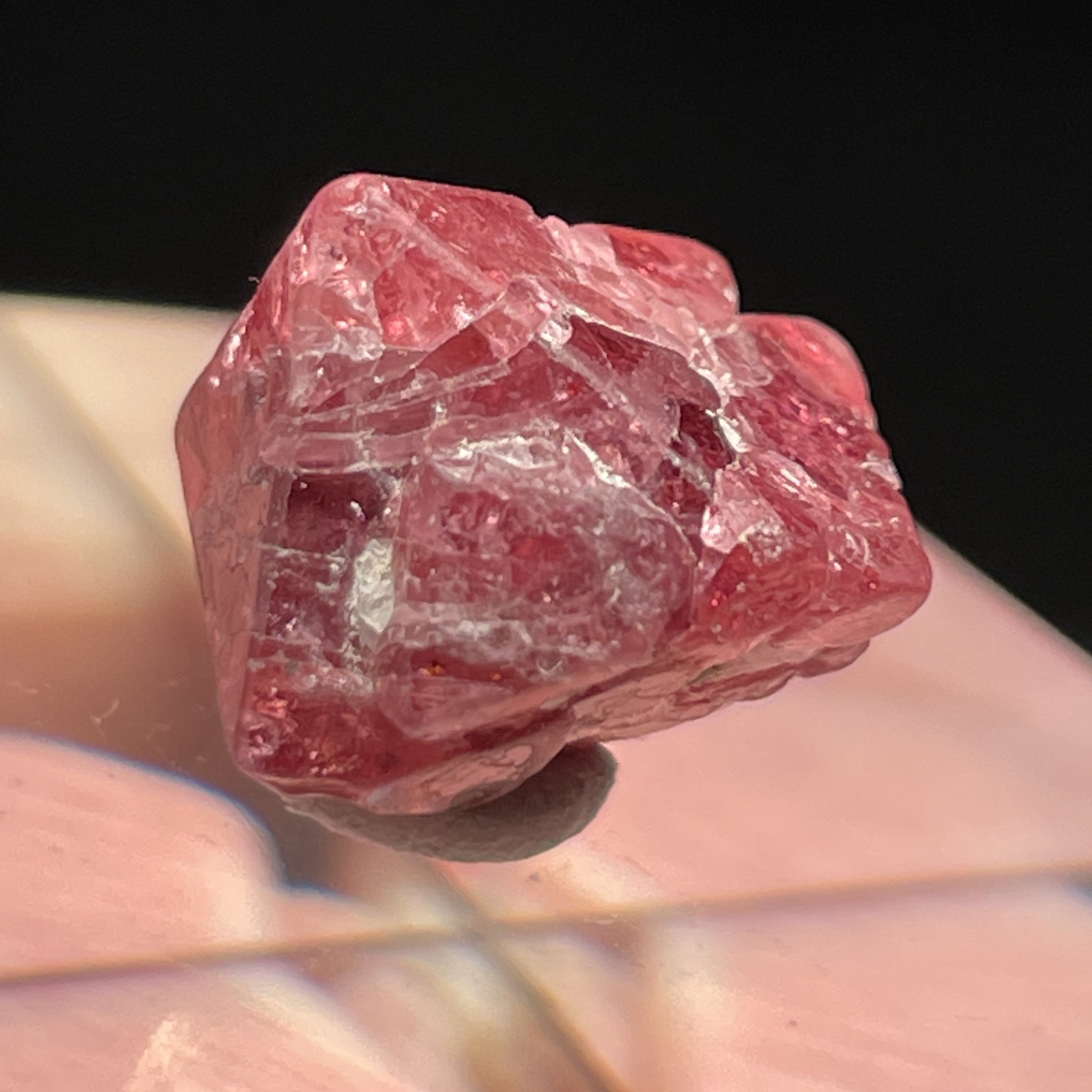 12.38Ct Mahenge Spinel Crystal Tanzania Untreated Unheated. 11.5 X 12.1 9.3 Mm