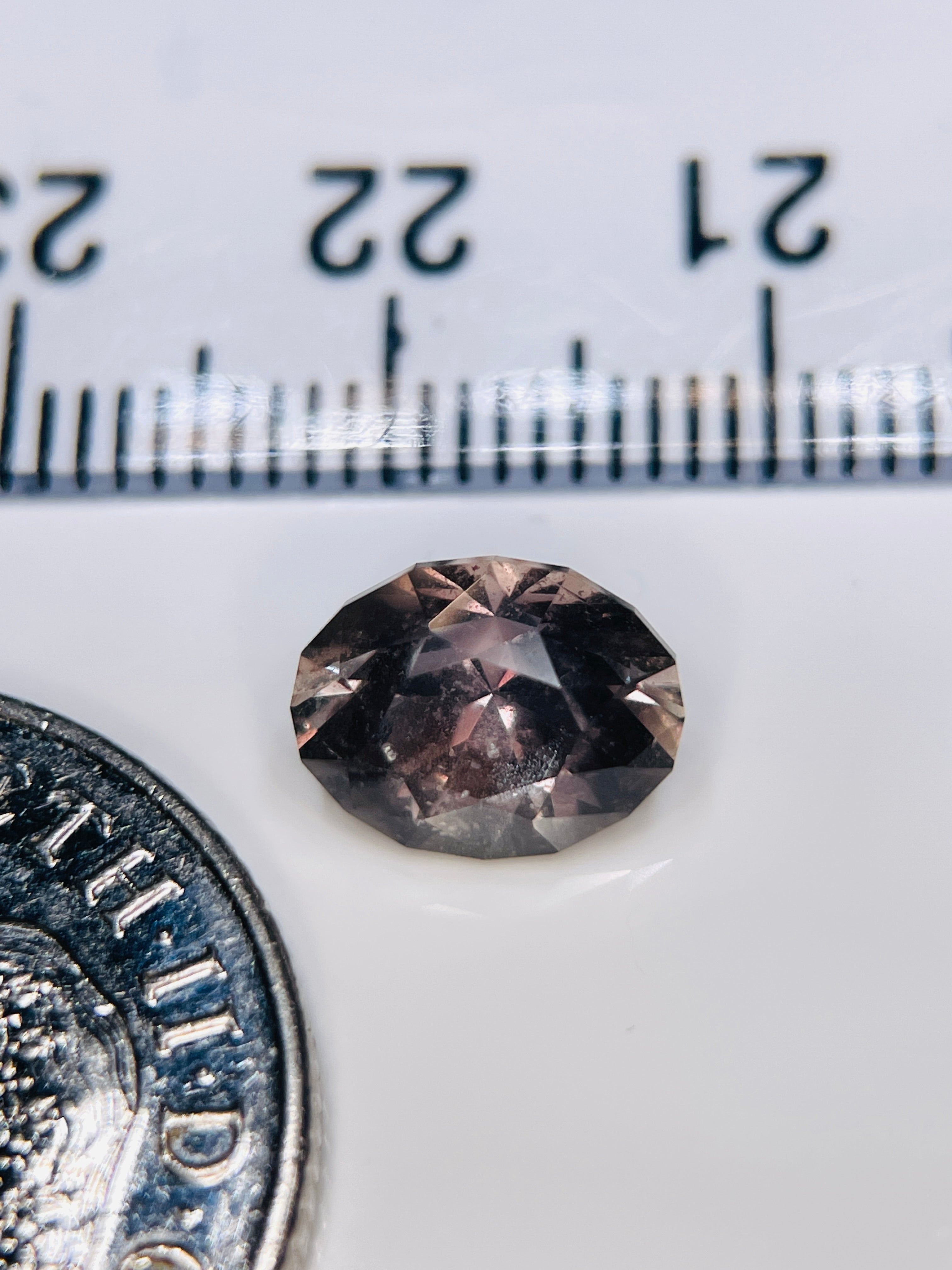 3.21Ct Sapphire Colour Change Umba Valley Tanzania Untreated Unheated. Precision Cut By Us In