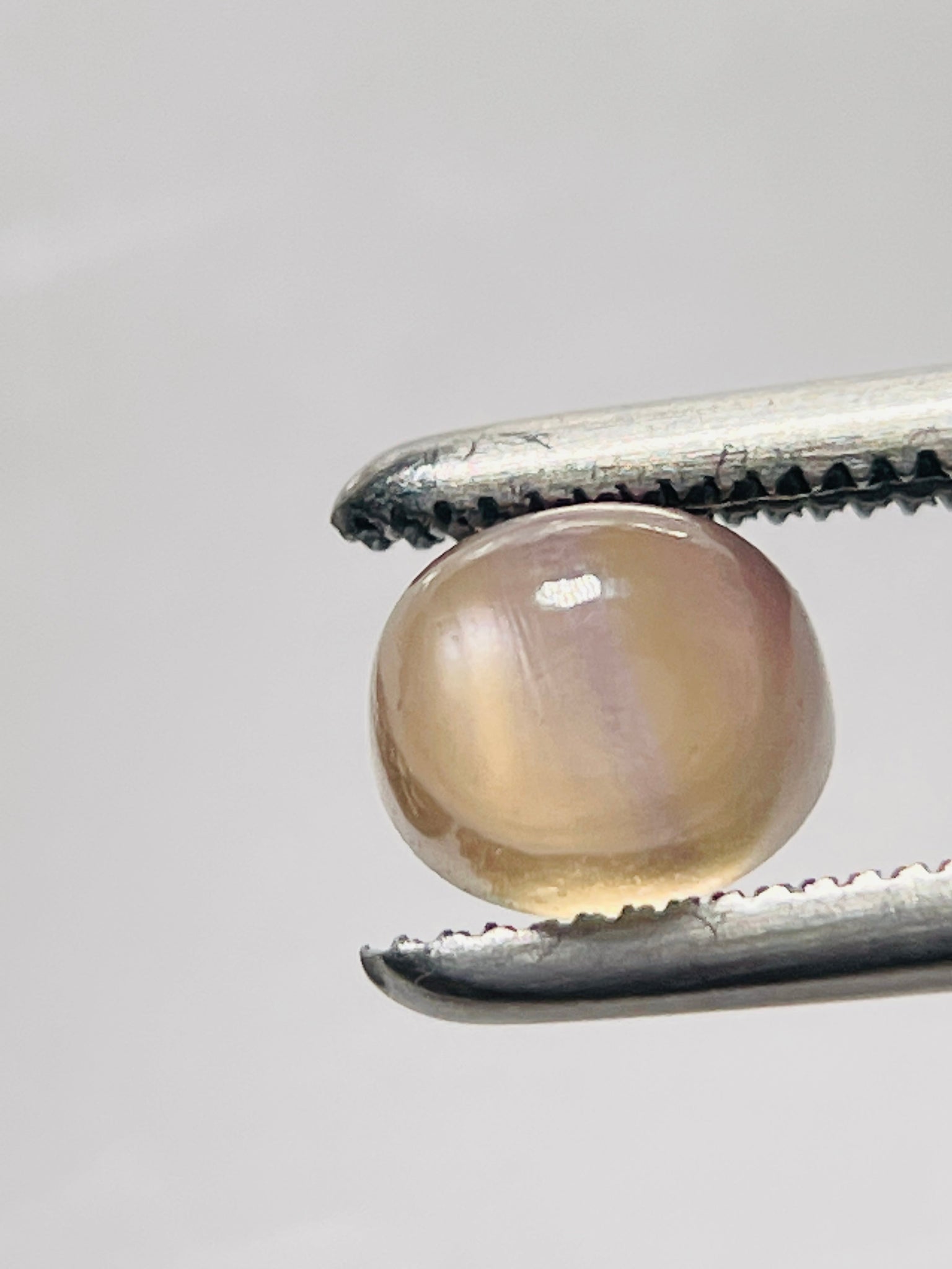 1.32Ct Umba Sapphire Cabochon. Tanzania Untreated Unheated. Incredible Banding On This One