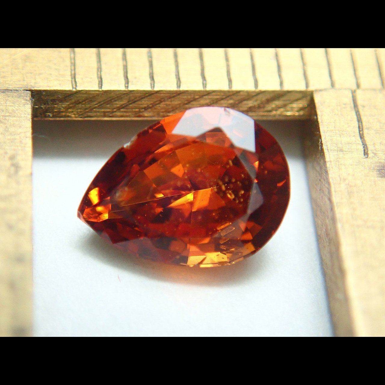 1.25ct Tunduru Spessartite Garnet, Tanzania, Untreated Unheated-Gems Of East Africa
