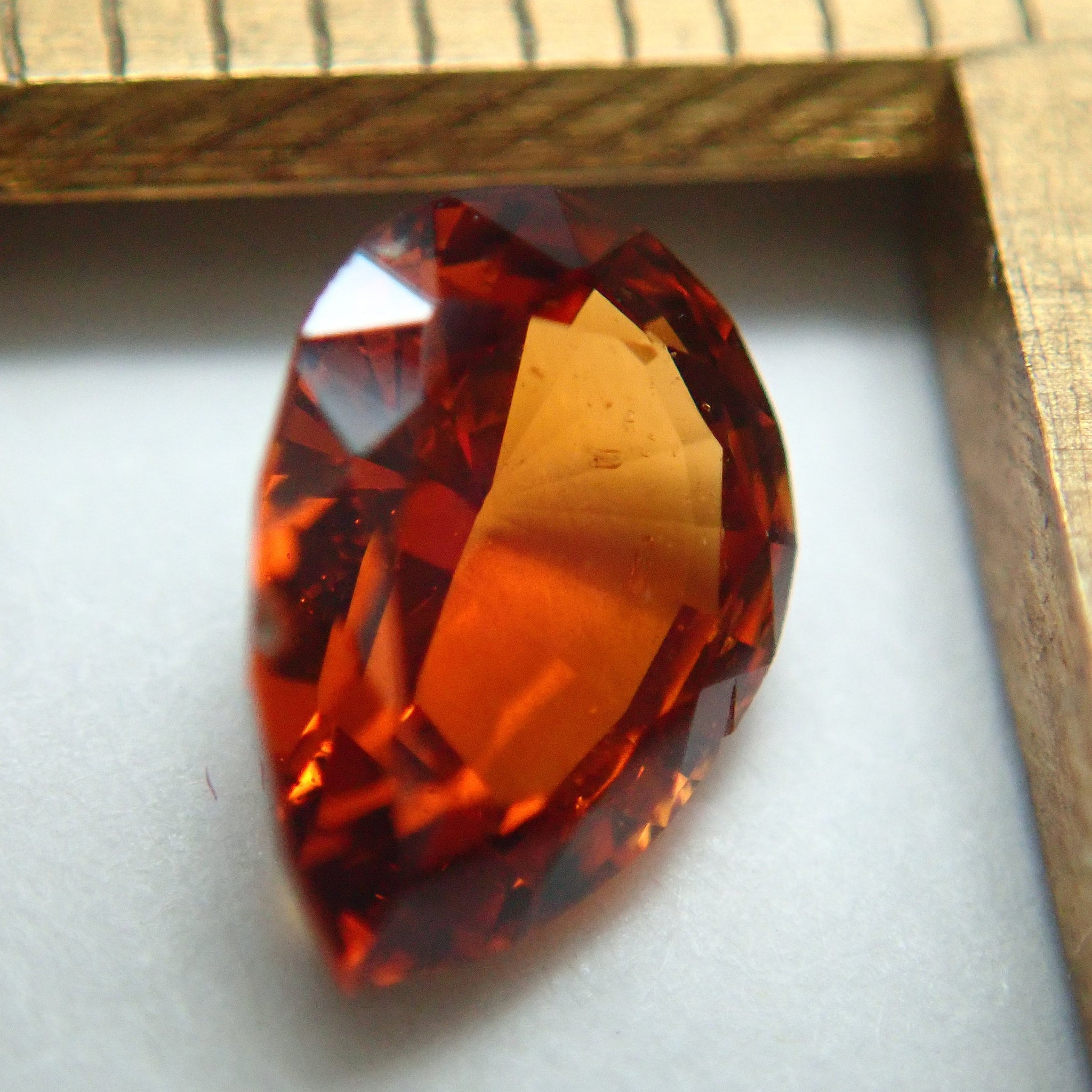 1.25ct Tunduru Spessartite Garnet, Tanzania, Untreated Unheated-Gems Of East Africa