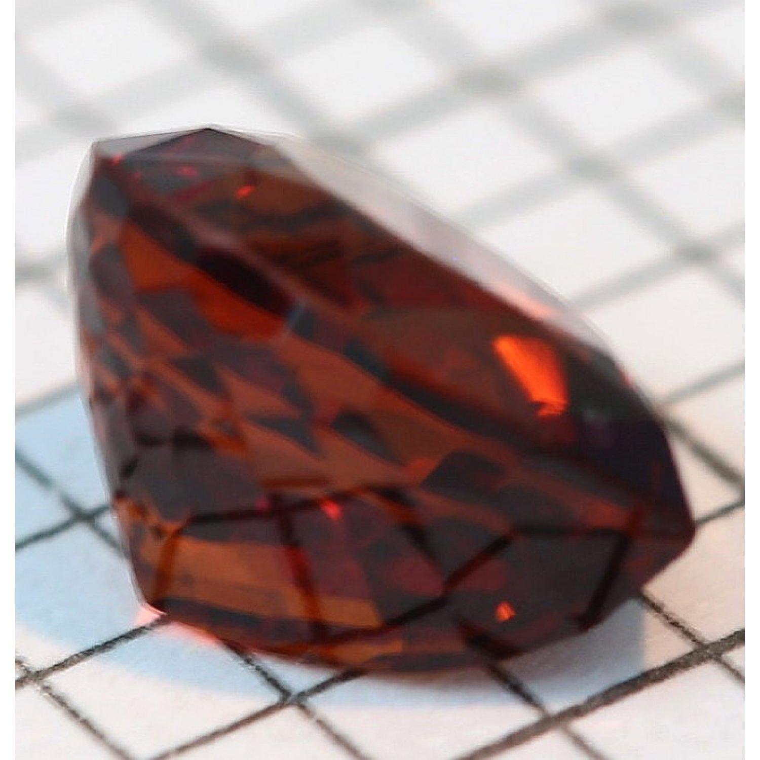 1.96ct Malaya Garnet, Untreated Unheated-Gems Of East Africa