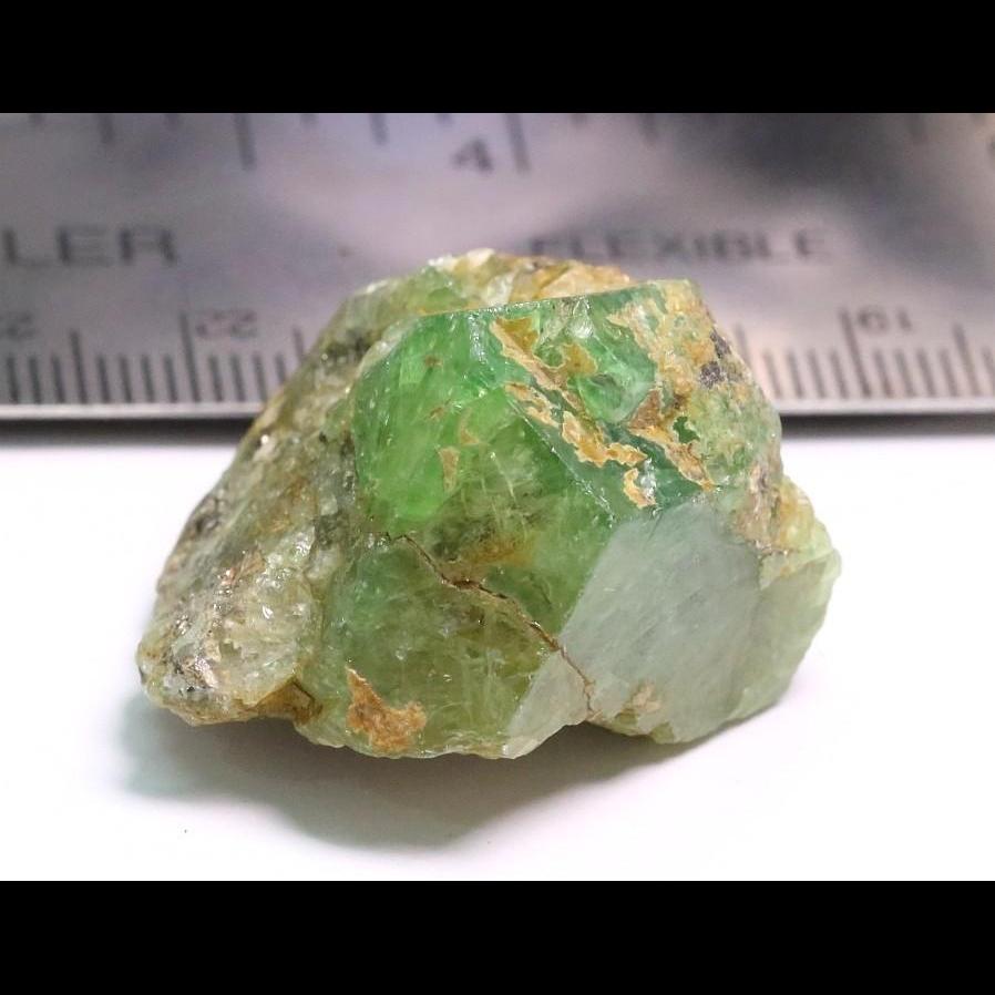 106.50ct Tsavorite on Matirx Tanzania, Untreated Unheated-Gems Of East Africa