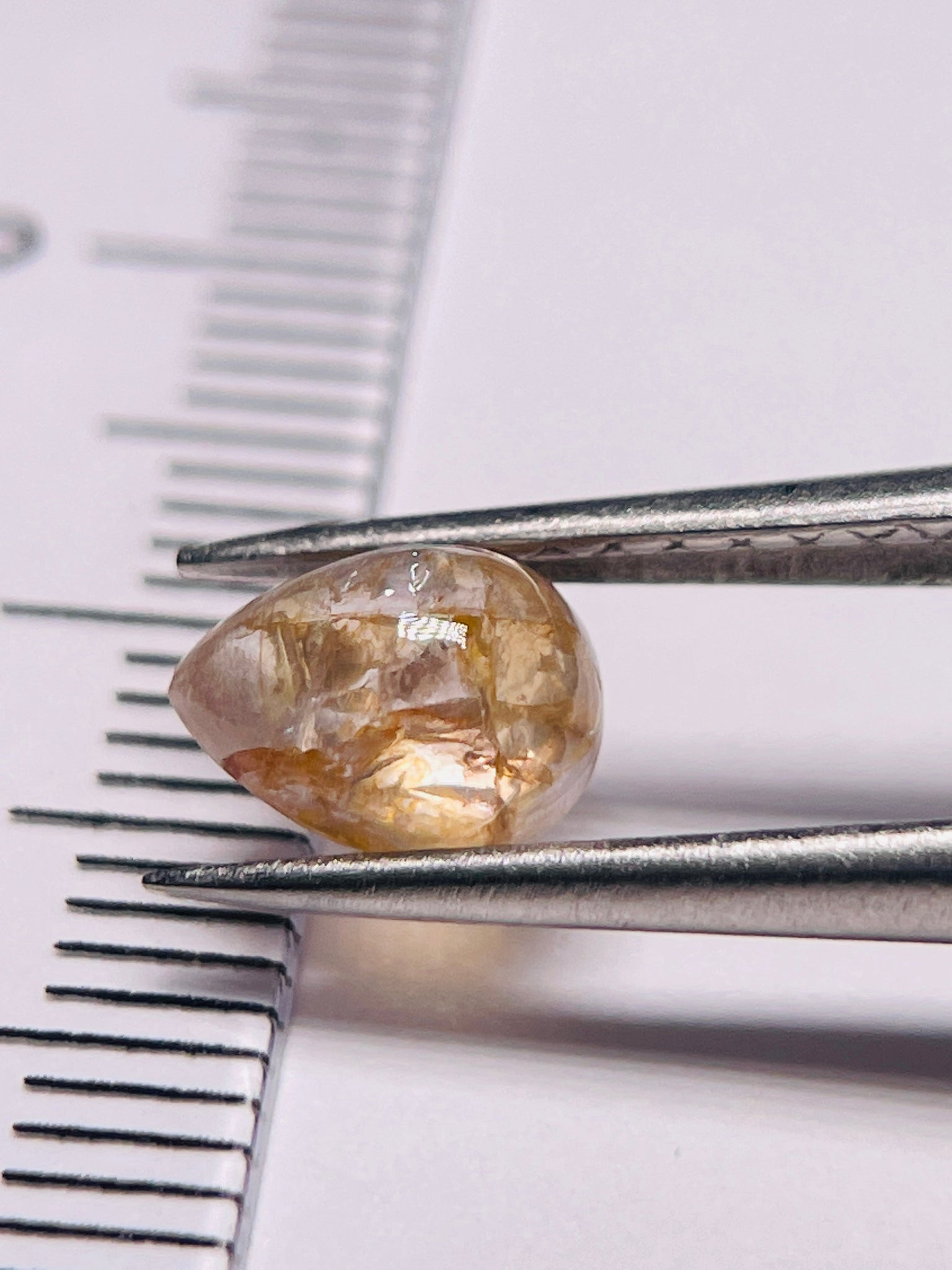 1.51Ct Sapphire Cabochon Umba Valley Tanzania. Untreated Unheated