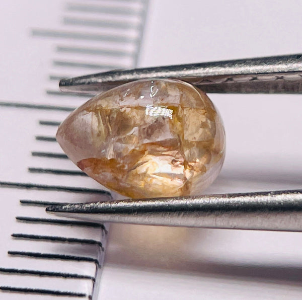 1.51Ct Sapphire Cabochon Umba Valley Tanzania. Untreated Unheated