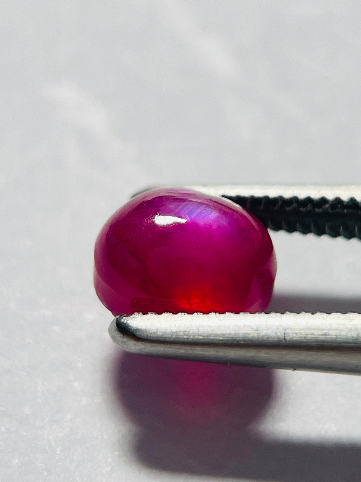 1.75Ct Ruby Tanzania. Untreated Unheated. Seems To Have A Moving Spot/star