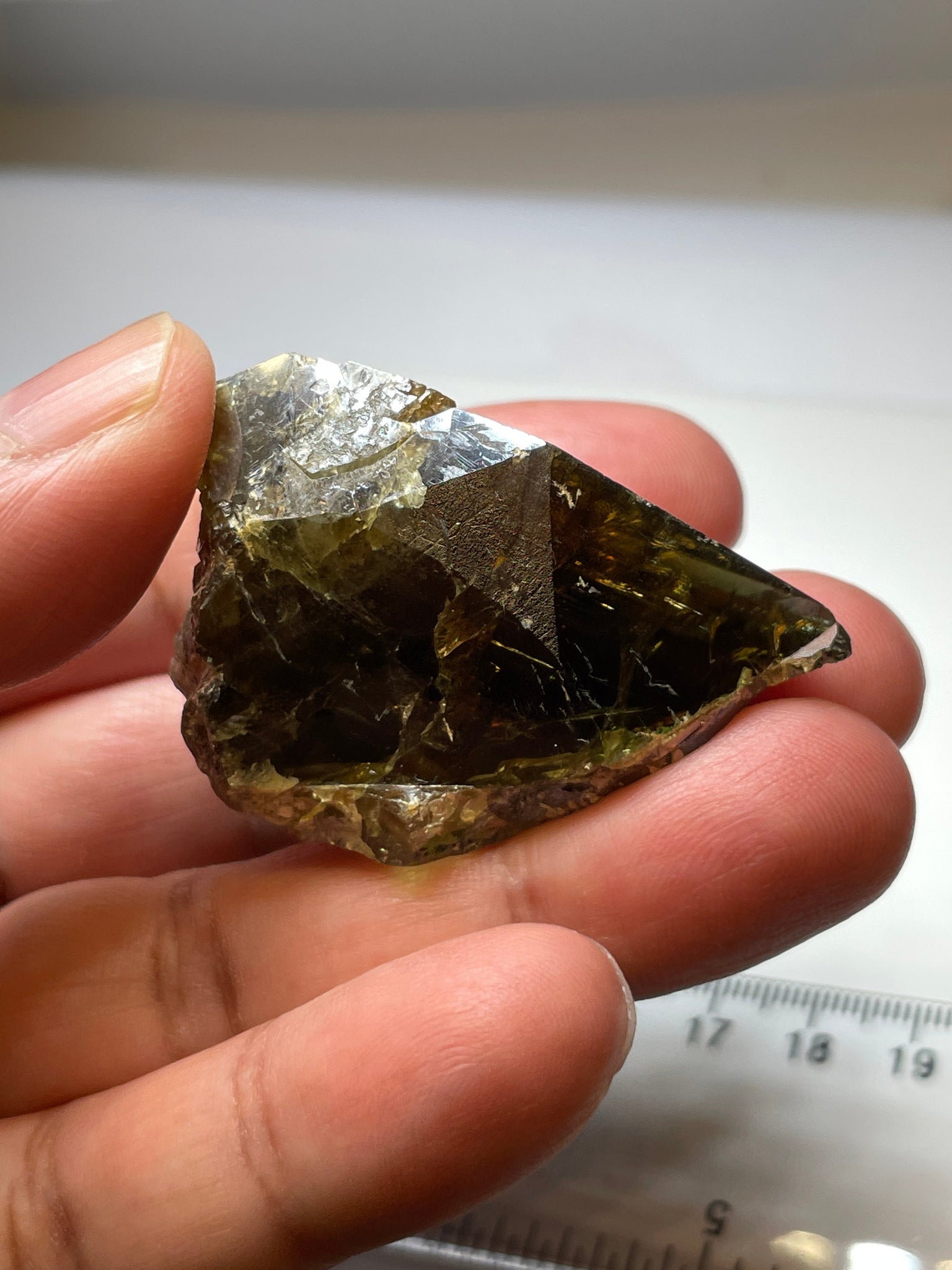 241.59Ct / 43.31Gm Tanzanian Sphene Crystal Untreated Unheated. Very High End Ultra Rare