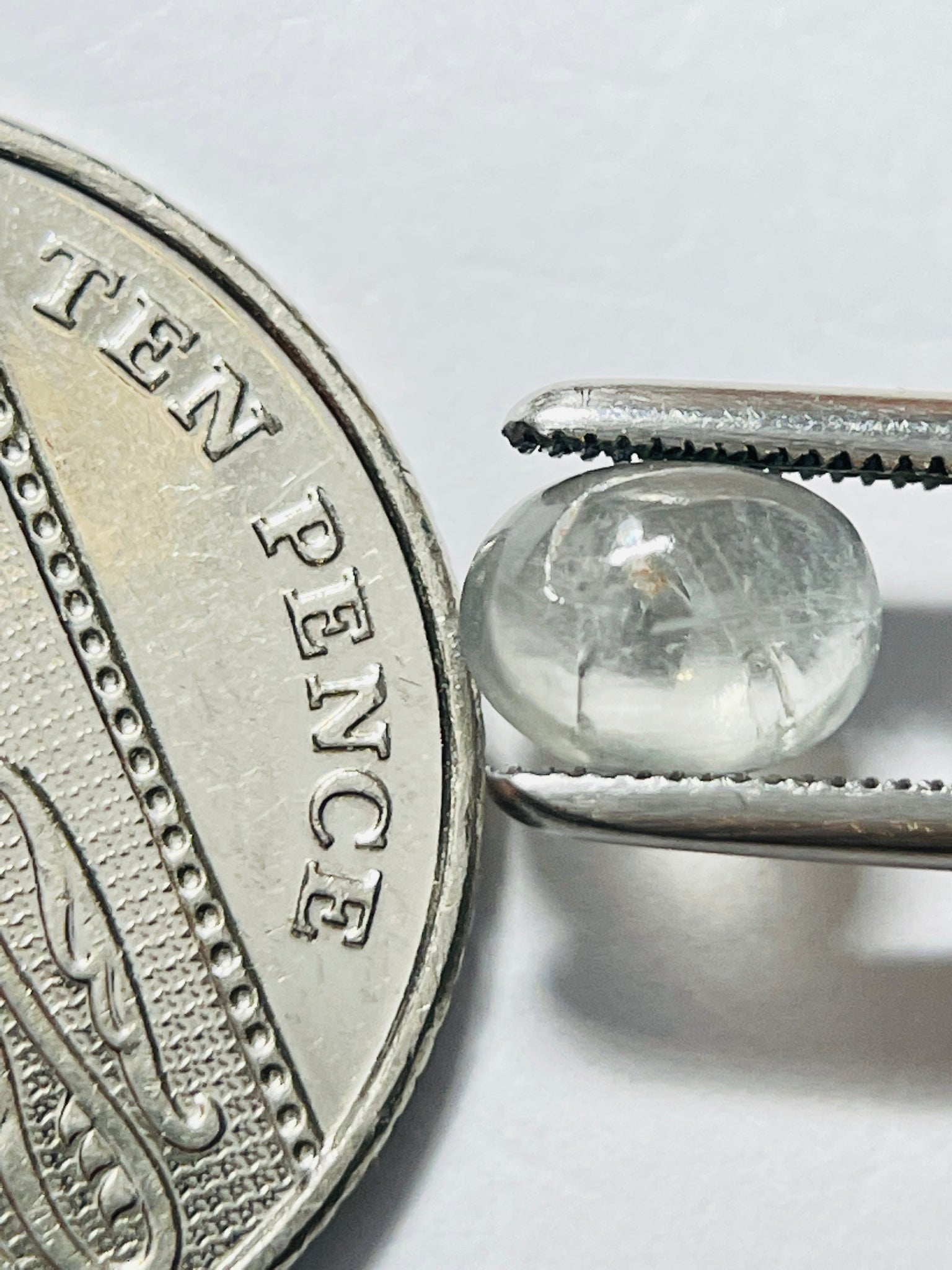 1.46Ct Umba Sapphire Cabochon. Tanzania Untreated Unheated.