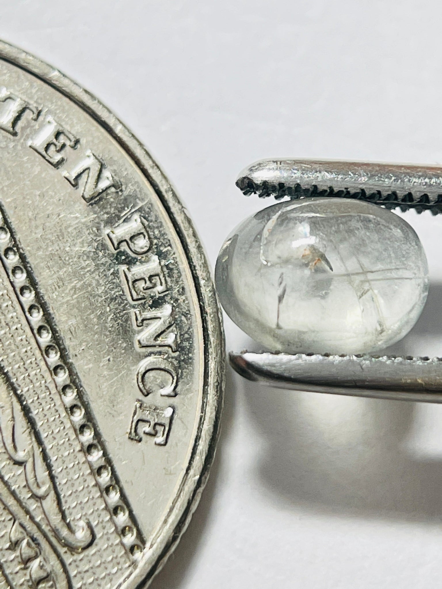 1.46Ct Umba Sapphire Cabochon. Tanzania Untreated Unheated.