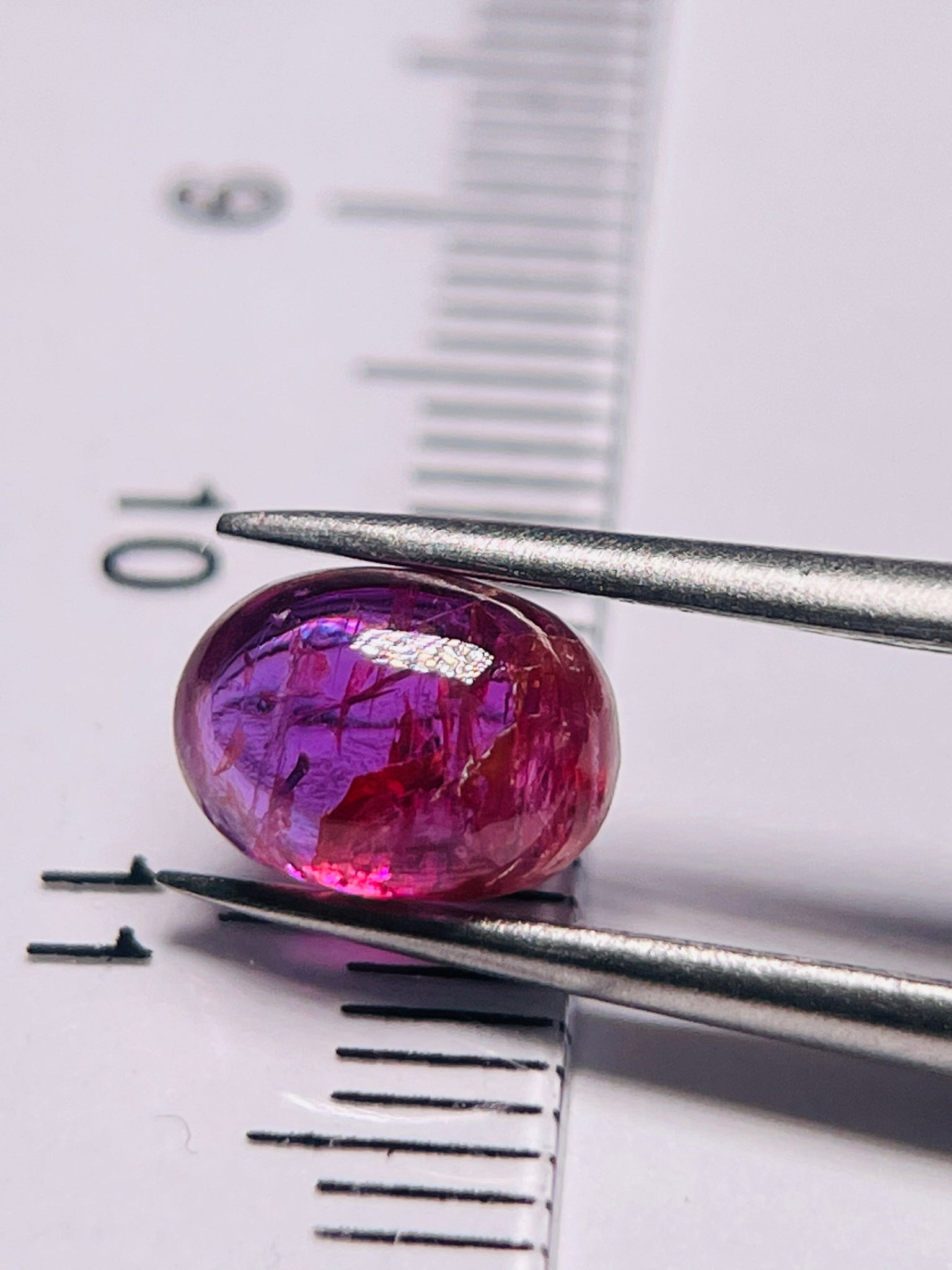 1.88Ct Sapphire Cabochon Umba Valley Tanzania. Untreated Unheated