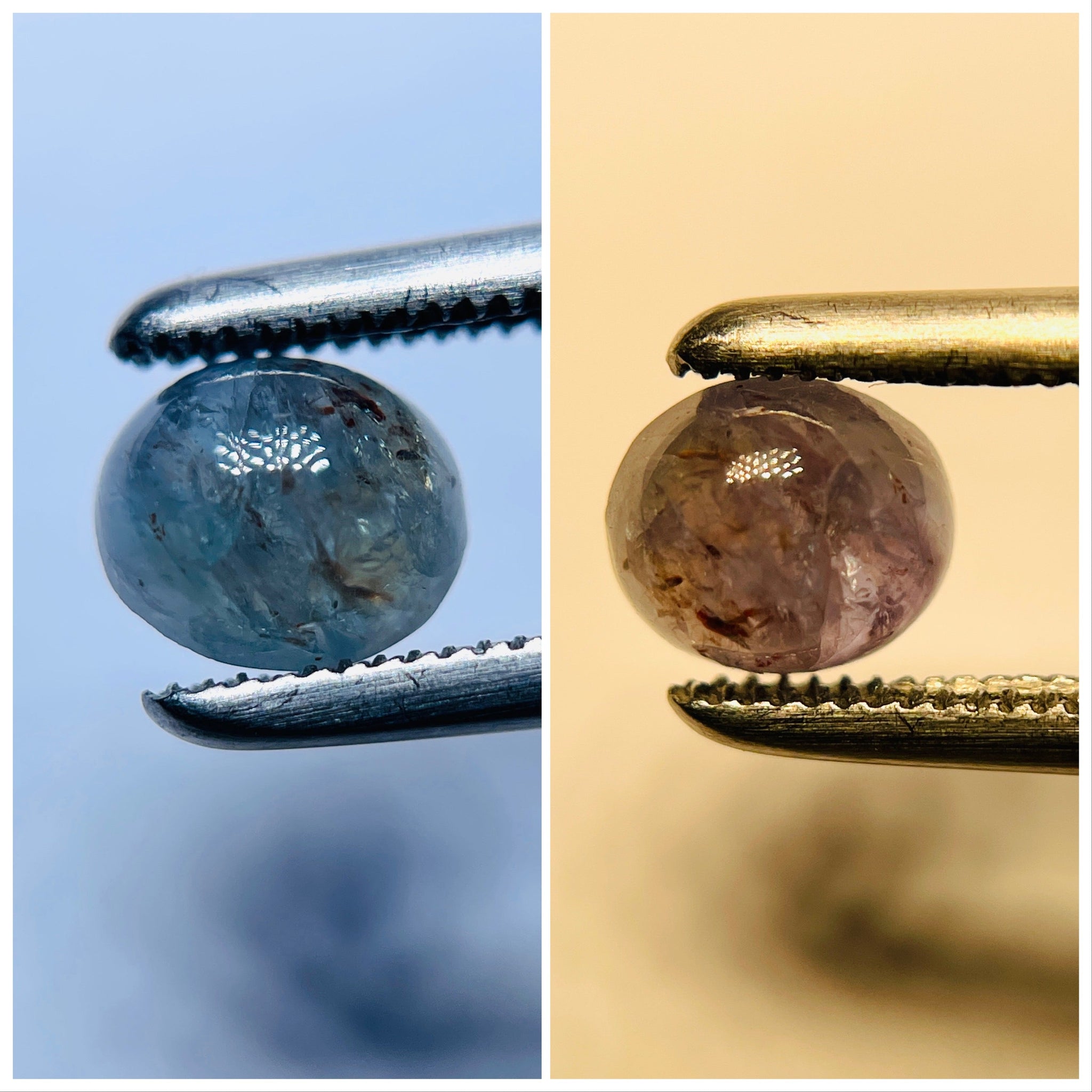 0.95Ct Alexandrite Lake Manyara Tanzania. Untreated Unheated.