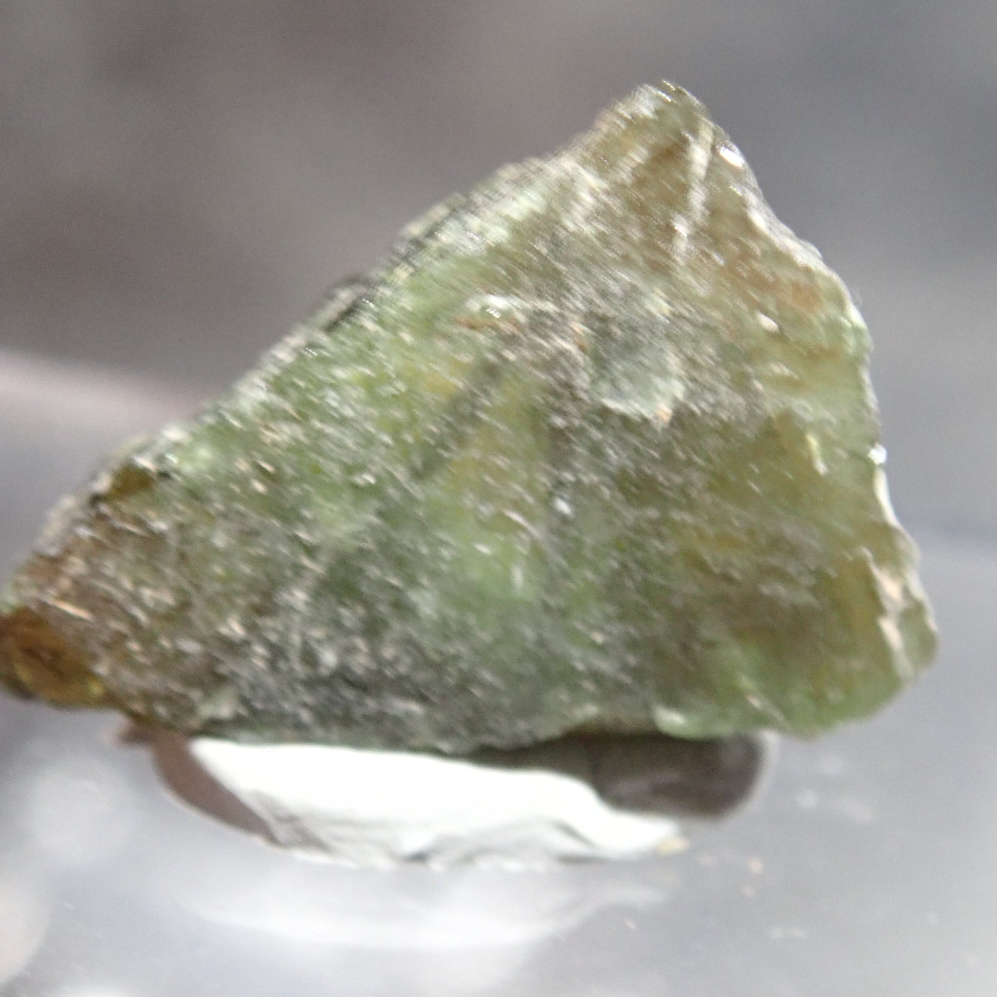 13.14Ct Chrome Sphene Crystal Tanzania Very Rare