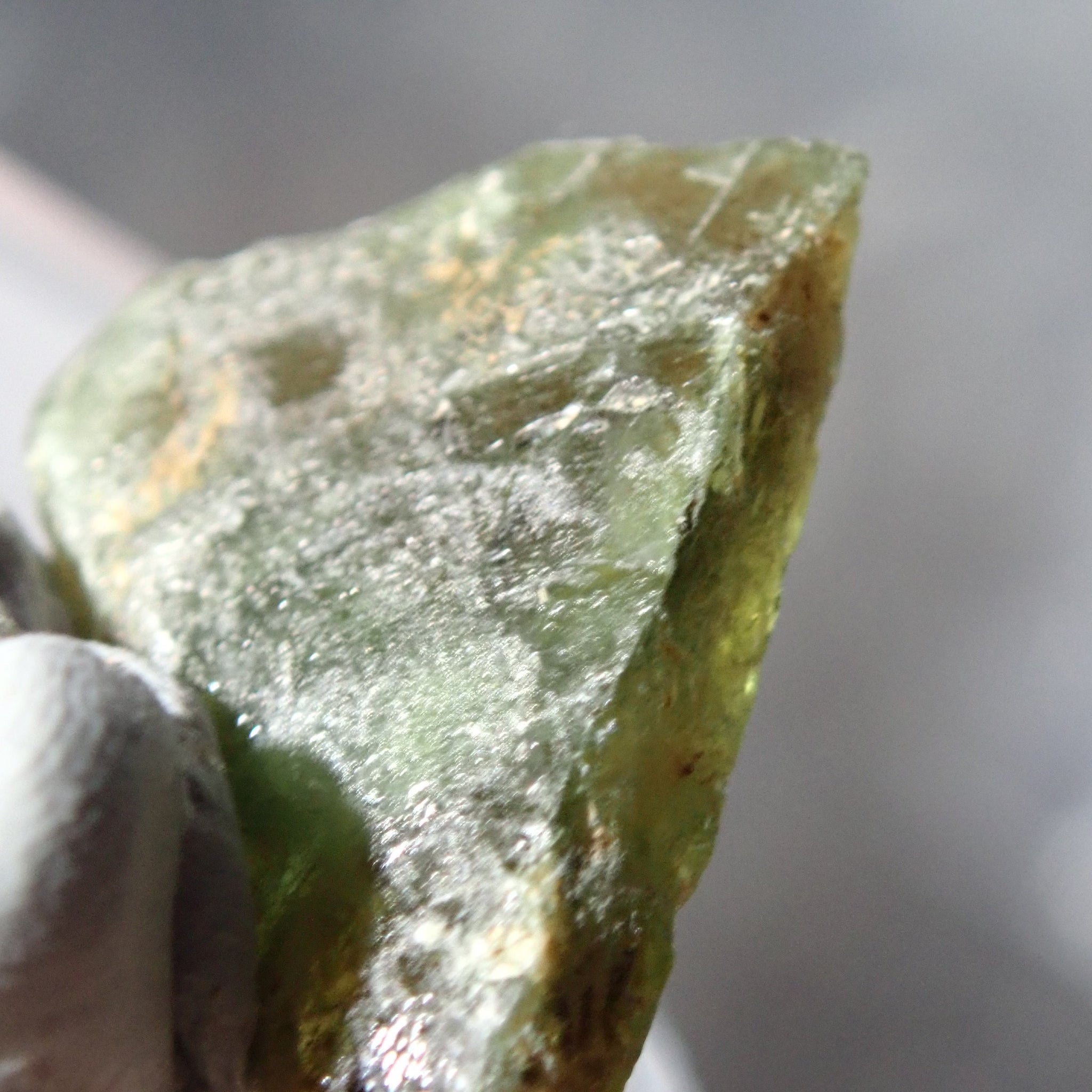 13.14Ct Chrome Sphene Crystal Tanzania Very Rare