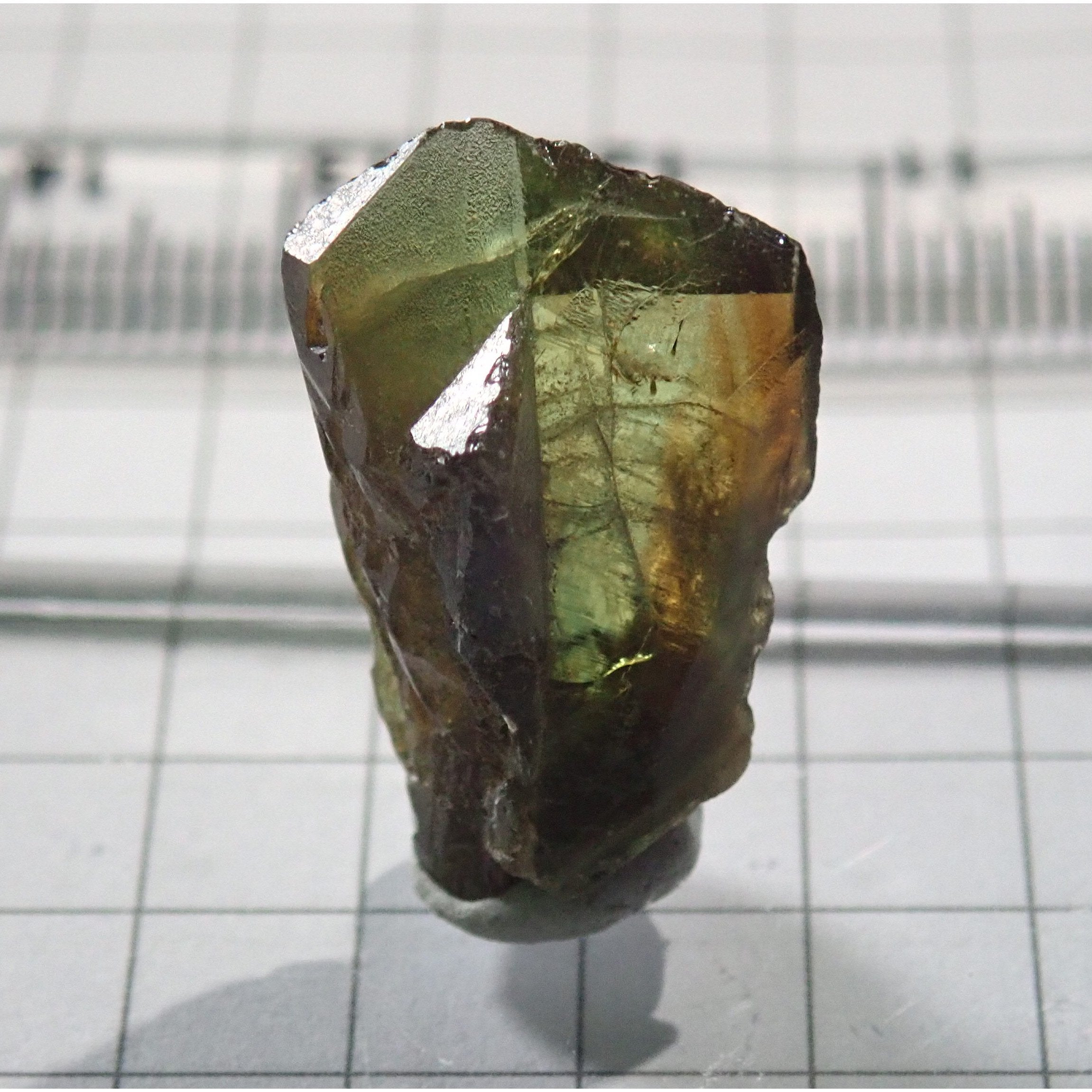 14.01Ct Chrome Sphene Crystal Tanzania Very Rare
