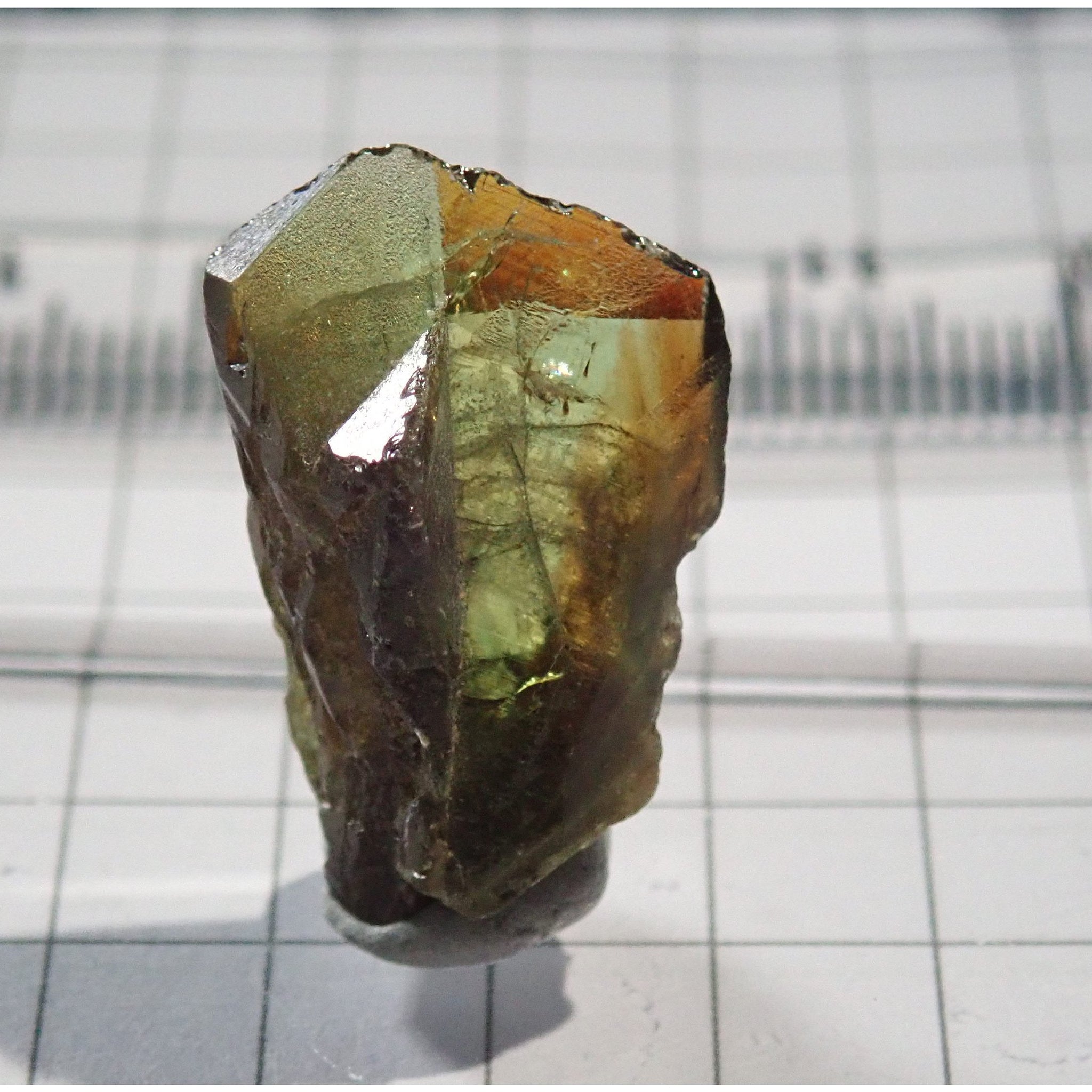 14.01Ct Chrome Sphene Crystal Tanzania Very Rare