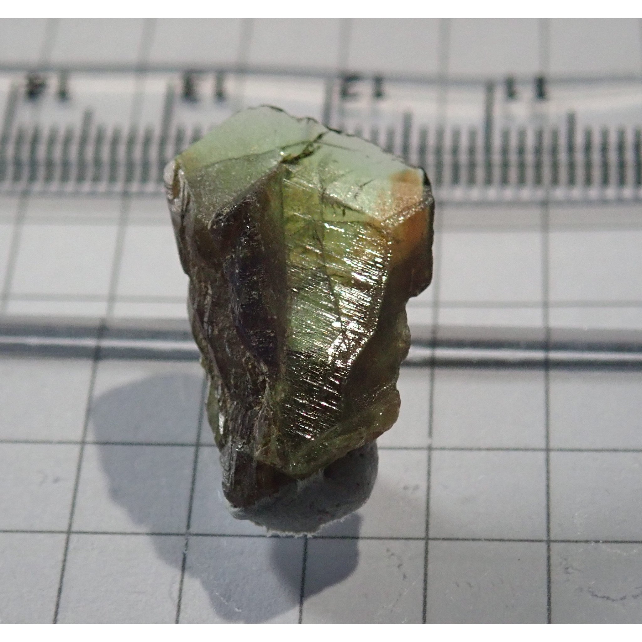 14.01Ct Chrome Sphene Crystal Tanzania Very Rare