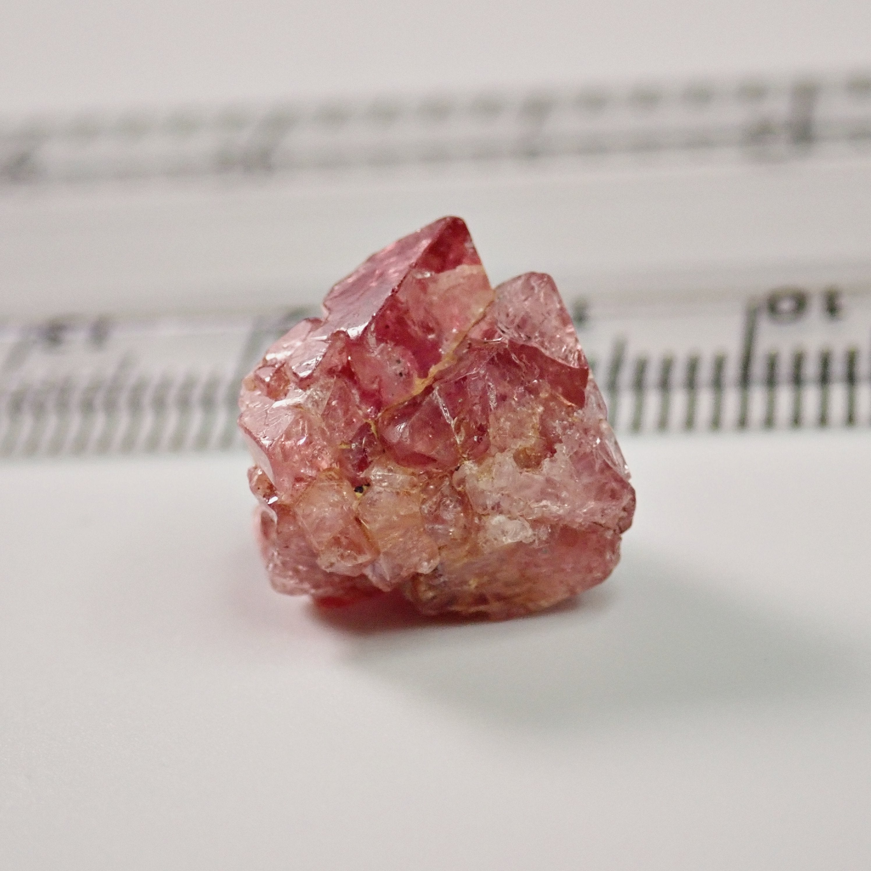14.07Ct Mahenge Spinel Crystal Tanzania Untreated Unheated