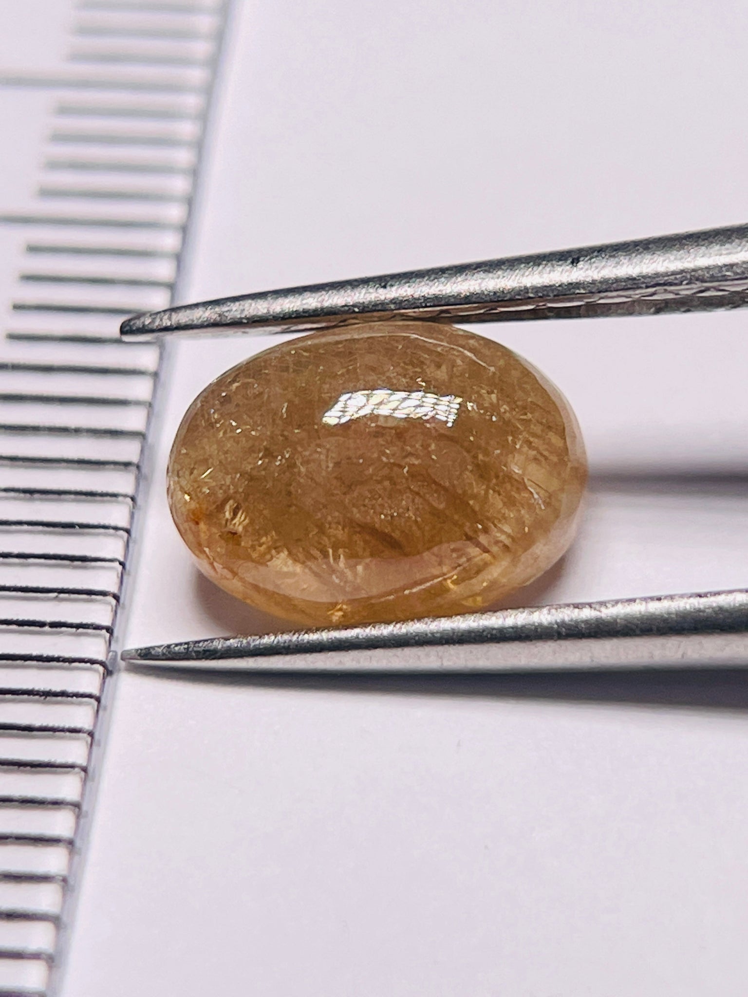 2.89Ct Sapphire Cabochon Umba Valley Tanzania. Untreated Unheated