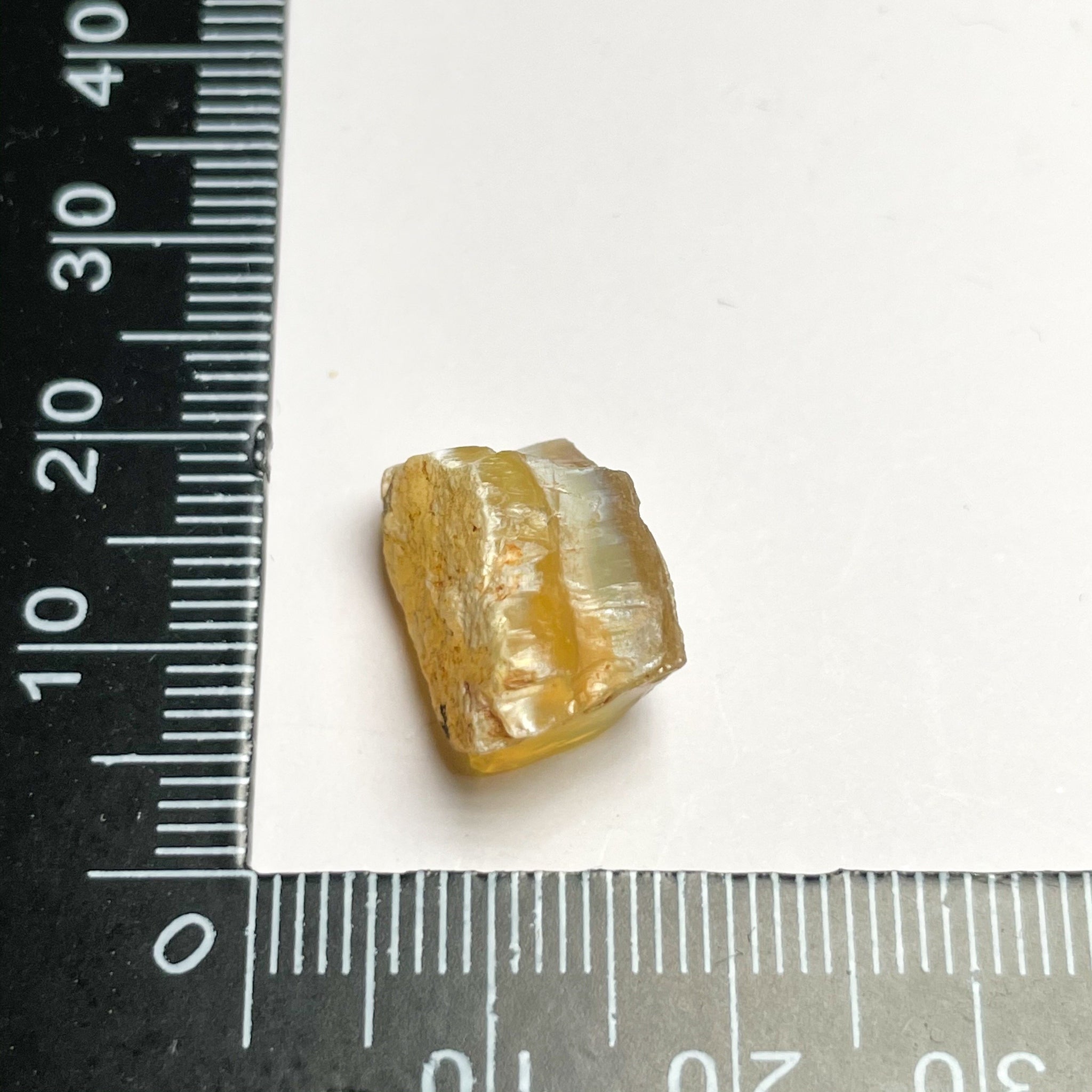 10.69Ct Opal Cats Eye Effect Tanzania. Untreated Unheated