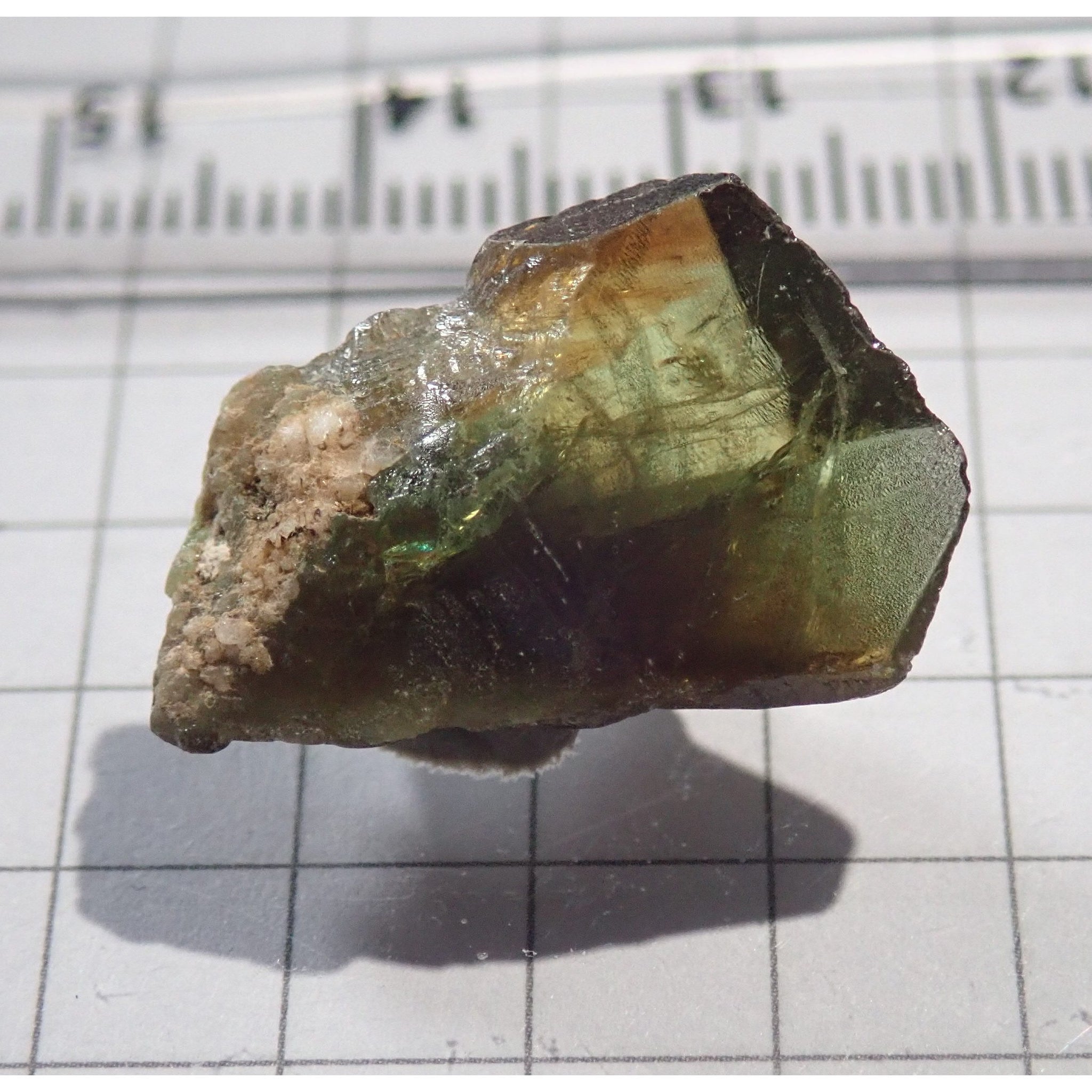 15.44Ct Chrome Sphene Crystal Tanzania Very Rare