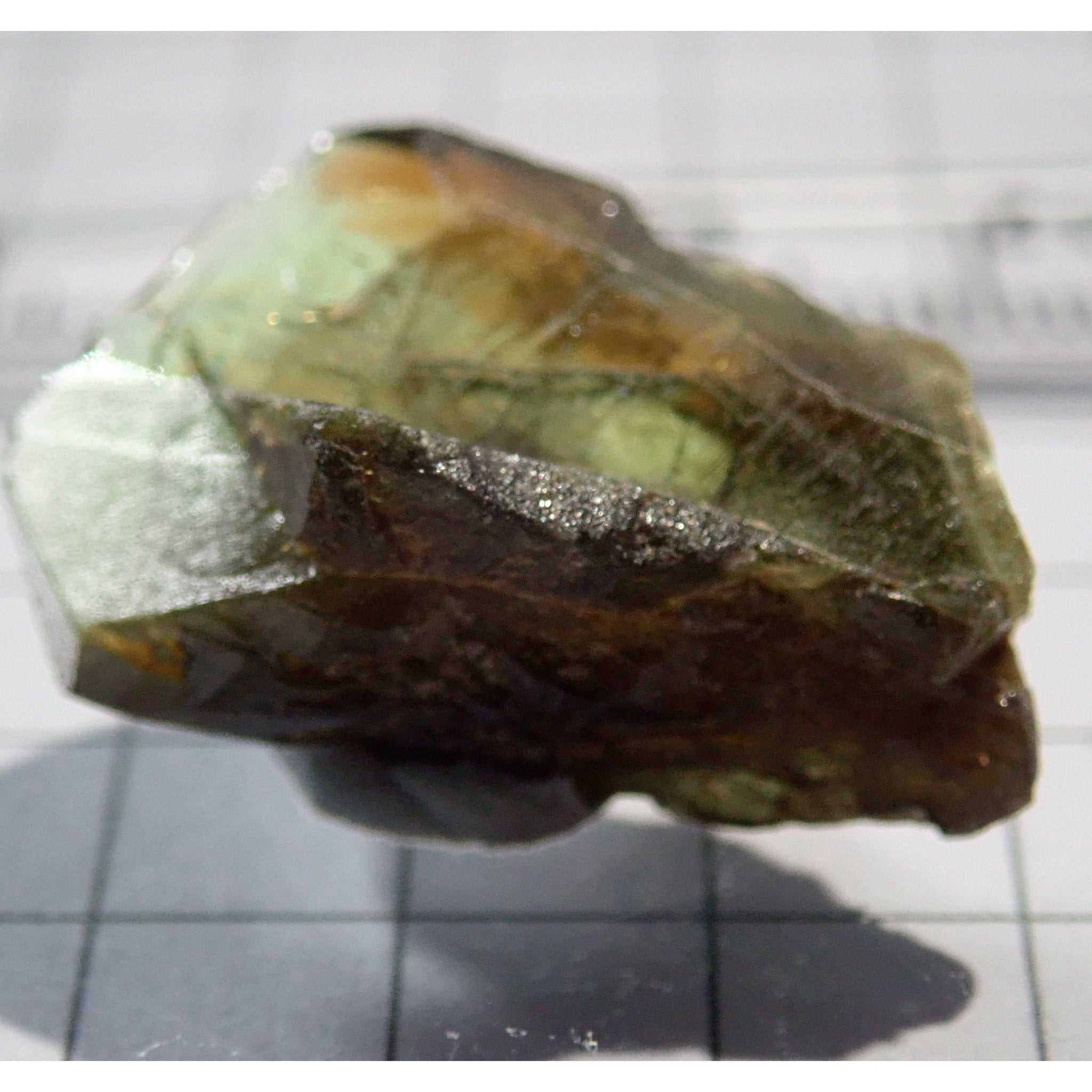 15.44Ct Chrome Sphene Crystal Tanzania Very Rare