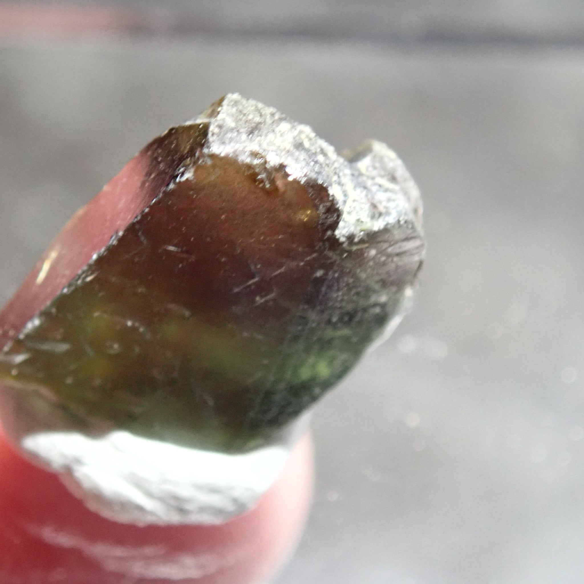 15.49Ct Chrome Sphene Crystal Tanzania Very Rare