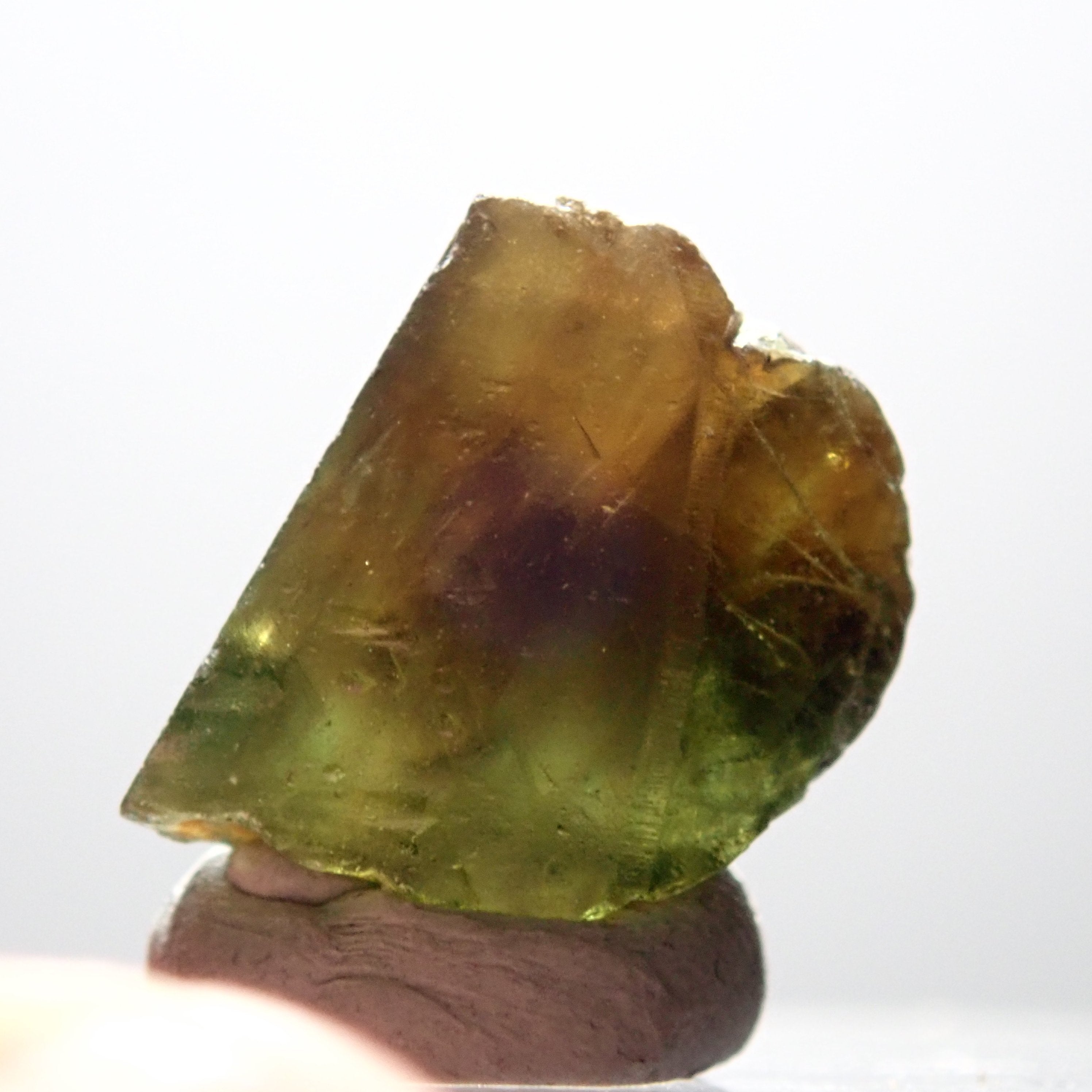 15.49Ct Chrome Sphene Crystal Tanzania Very Rare