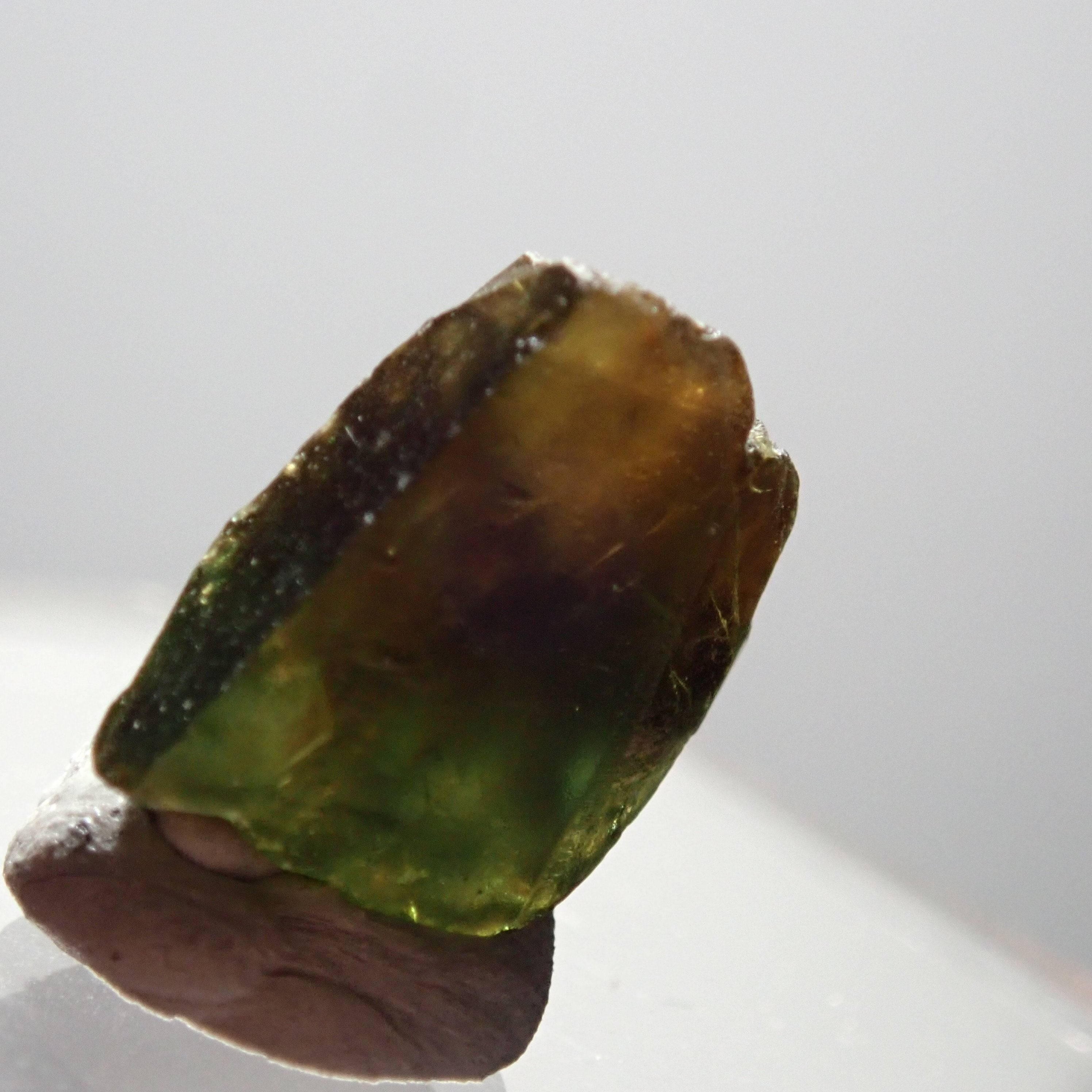 15.49Ct Chrome Sphene Crystal Tanzania Very Rare