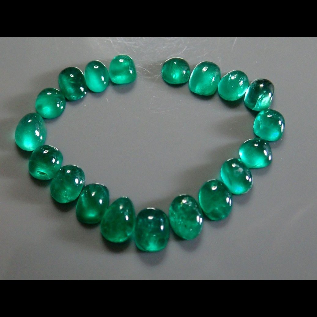 15.72ct Emerald Lot, Tanzania (near Zambia border, almost identical to Zambian material) Untreated Unheated NO OIL. 0.50CT-1.32CT-Gems Of East Africa