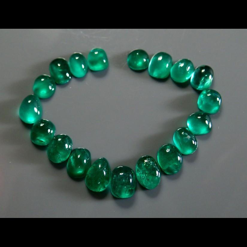 15.72ct Emerald Lot, Tanzania (near Zambia border, almost identical to Zambian material) Untreated Unheated NO OIL. 0.50CT-1.32CT-Gems Of East Africa