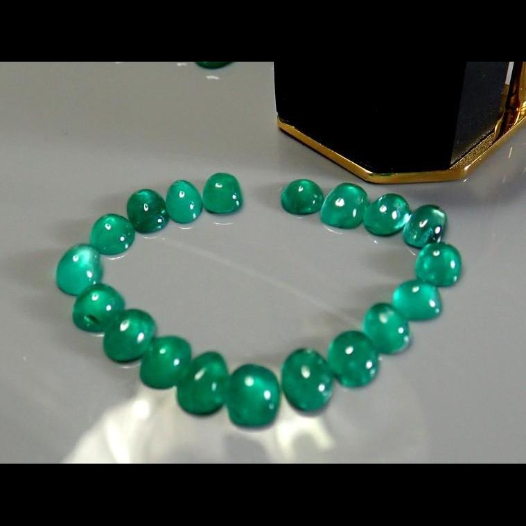 15.72ct Emerald Lot, Tanzania (near Zambia border, almost identical to Zambian material) Untreated Unheated NO OIL. 0.50CT-1.32CT-Gems Of East Africa