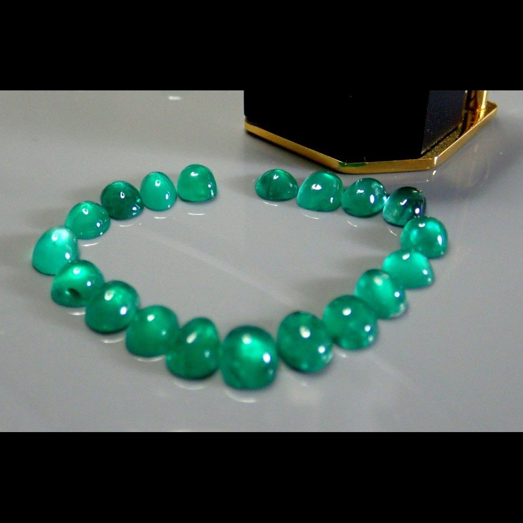 15.72ct Emerald Lot, Tanzania (near Zambia border, almost identical to Zambian material) Untreated Unheated NO OIL. 0.50CT-1.32CT-Gems Of East Africa