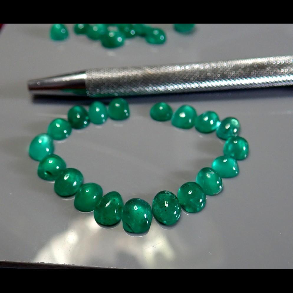 15.72ct Emerald Lot, Tanzania (near Zambia border, almost identical to Zambian material) Untreated Unheated NO OIL. 0.50CT-1.32CT-Gems Of East Africa